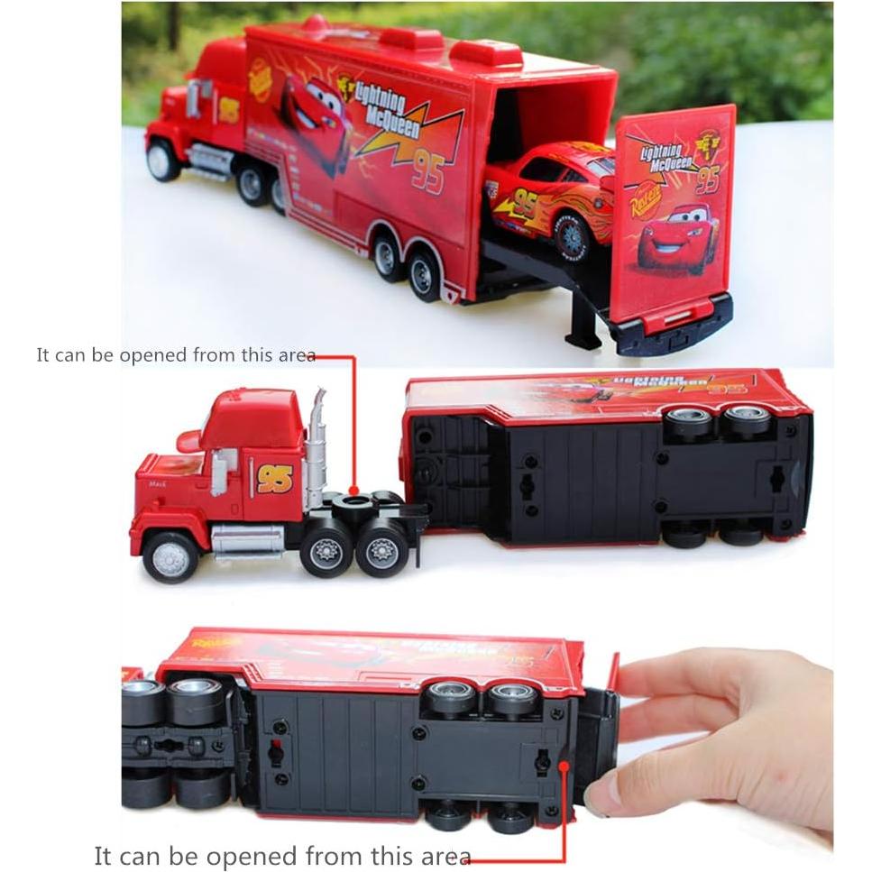 Coche de Juguete Rayo McQueen TEFU Metal 1:55 para Niños