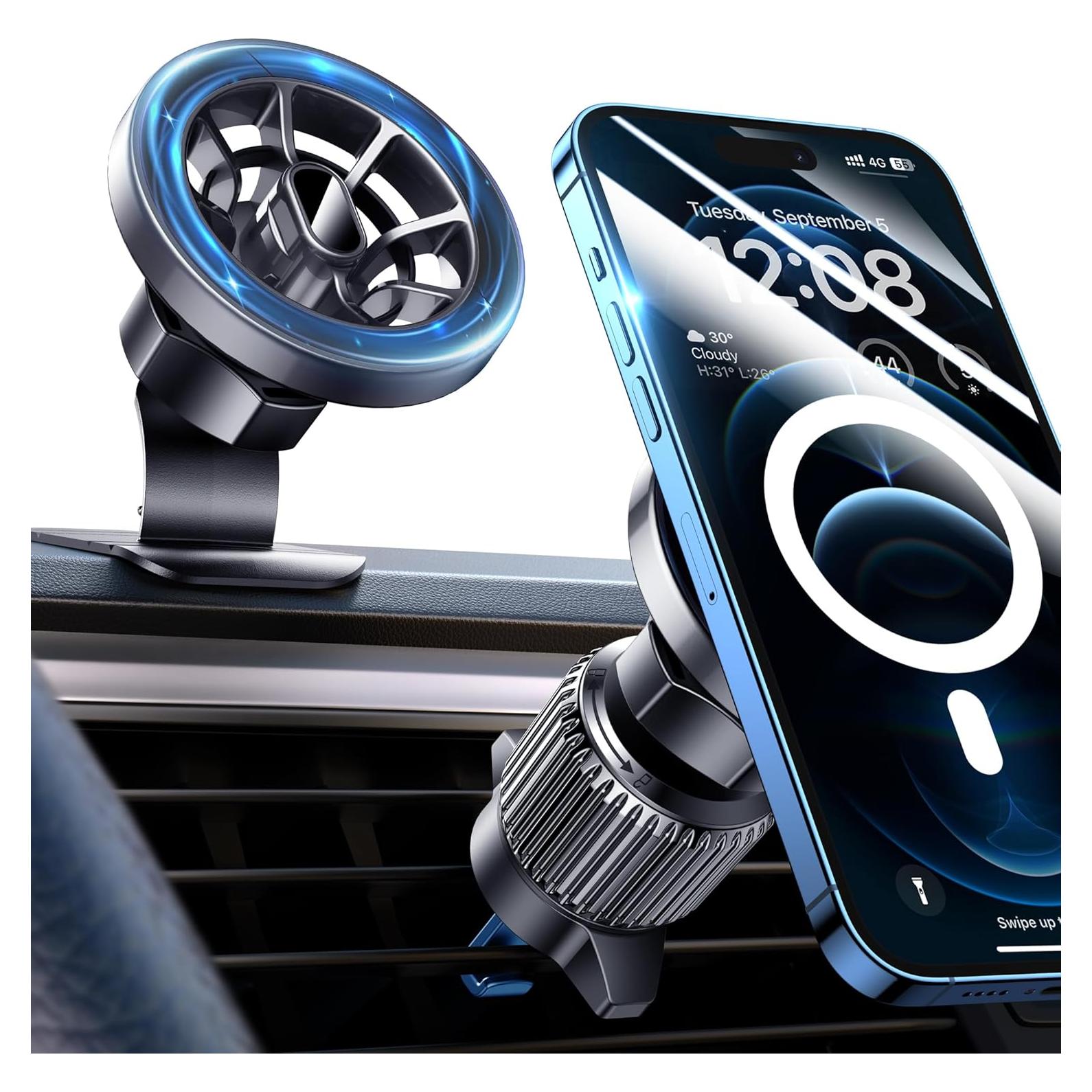 Soporte Magnético para Coche Ossvaln Magsafe 2 en 1