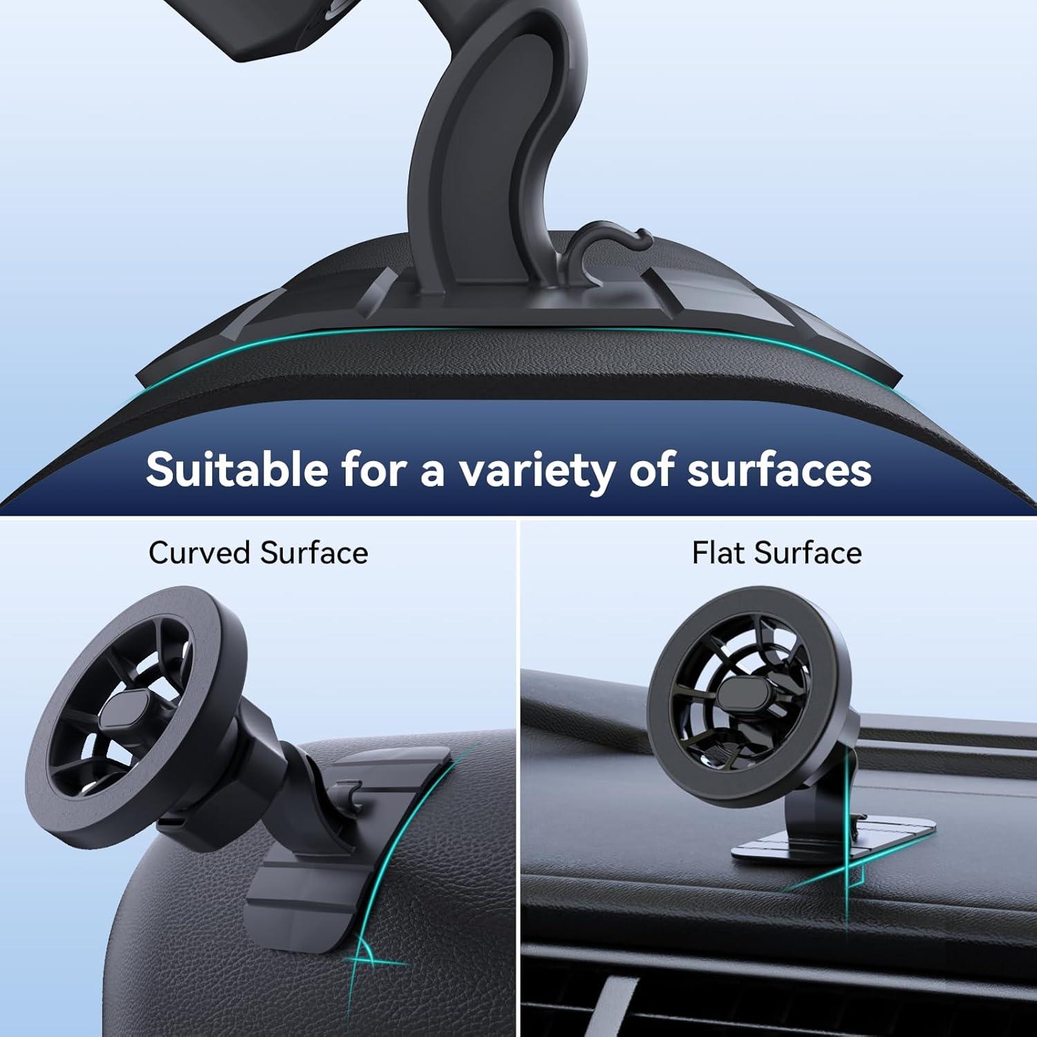 Soporte Magnético para Coche Ossvaln Magsafe 2 en 1