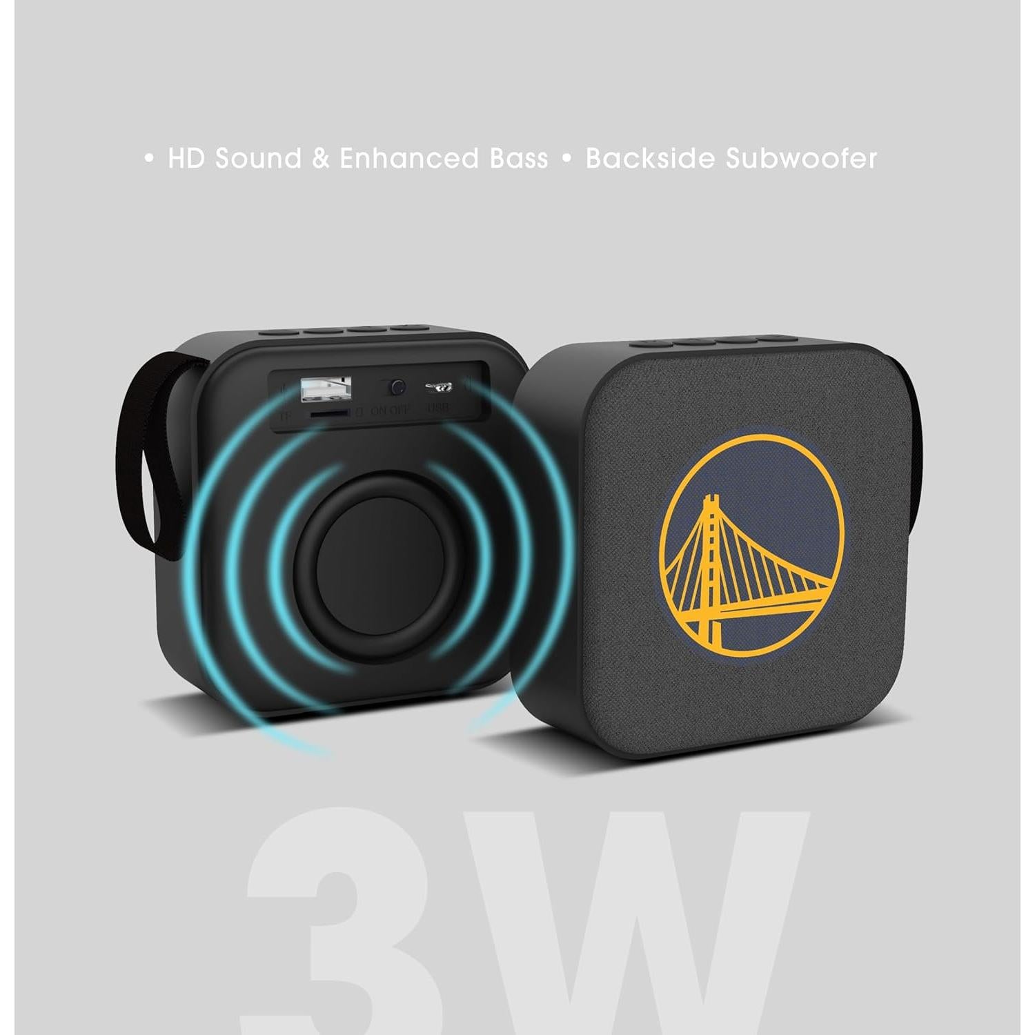 Altavoz Bluetooth SOAR Mini NBA Golden State Warriors