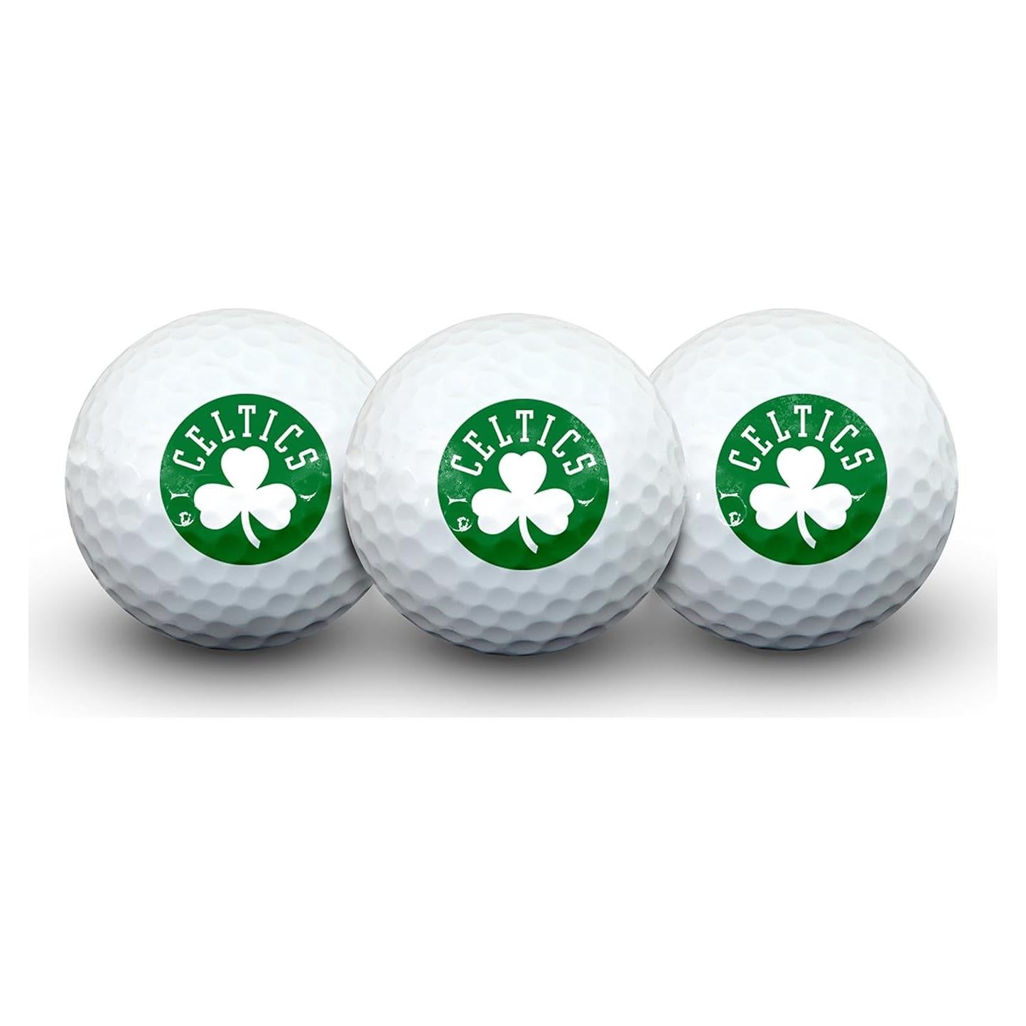 Paquete de 3 pelotas de golf Team Effort Boston Celtics