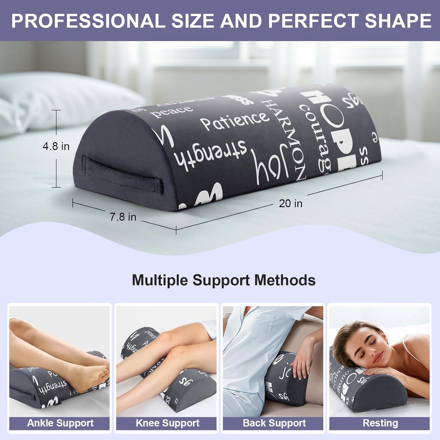 Almohada para Rodilla MYLIFESION Espuma Viscoelástica 50.8x19.8x12.2cm