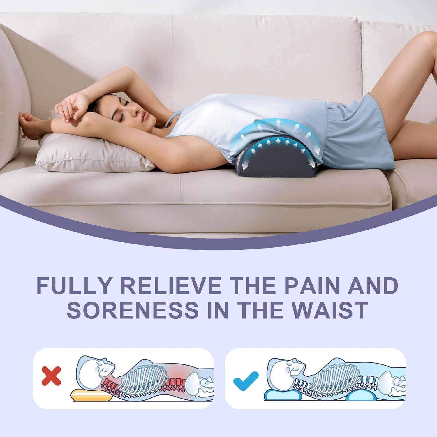 Almohada para Rodilla MYLIFESION Espuma Viscoelástica 50.8x19.8x12.2cm