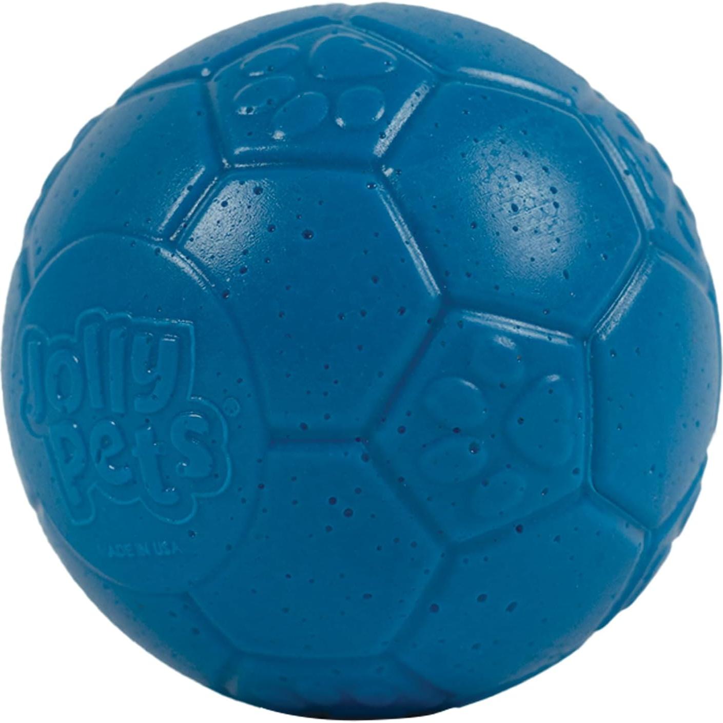 Pelota Jolly Pets Mini Soccer Azul Oceánico 7,62 cm Flotante