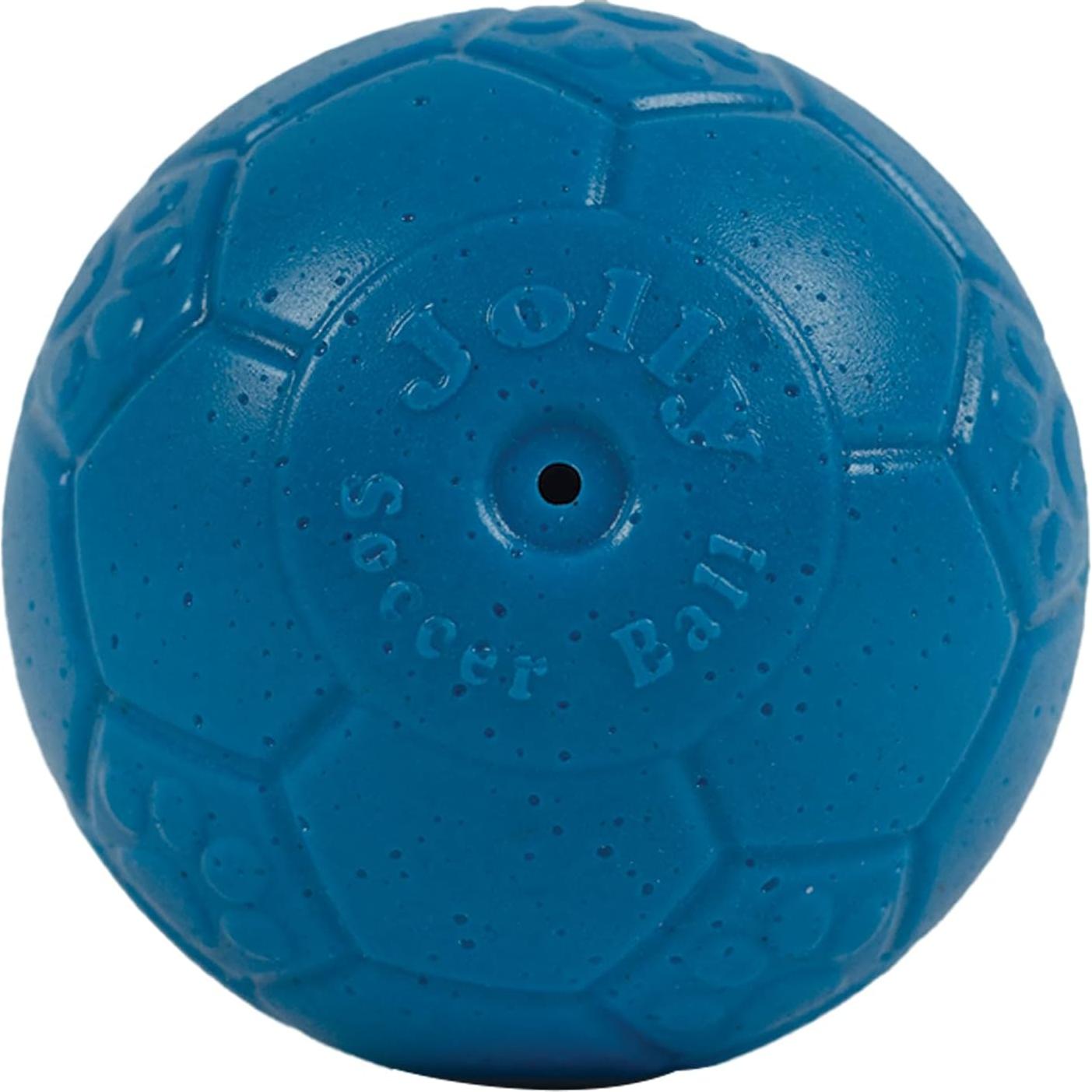 Pelota Jolly Pets Mini Soccer Azul Oceánico 7,62 cm Flotante