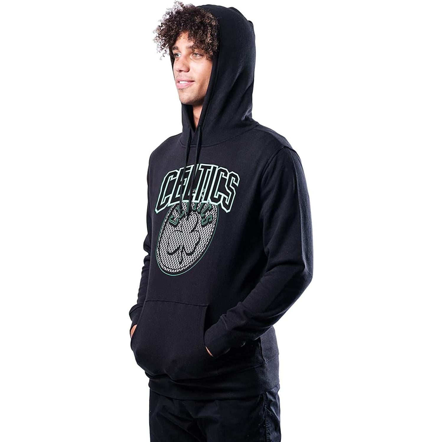 Sudadera con Capucha Ultra Game NBA Boston Celtics Negro XL