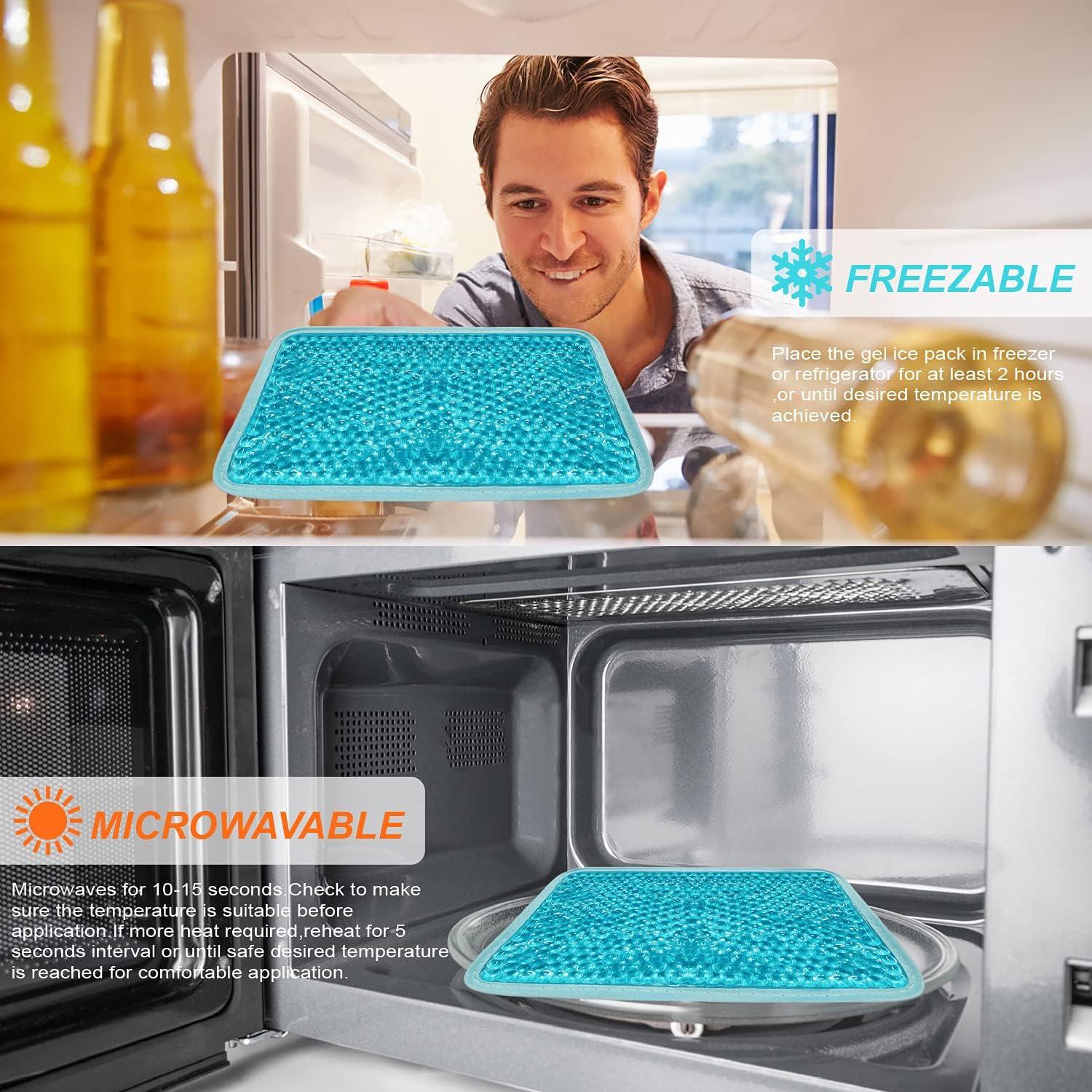 Bolsa de Hielo Reutilizable Yunqixin 19.7x12.5cm Azul