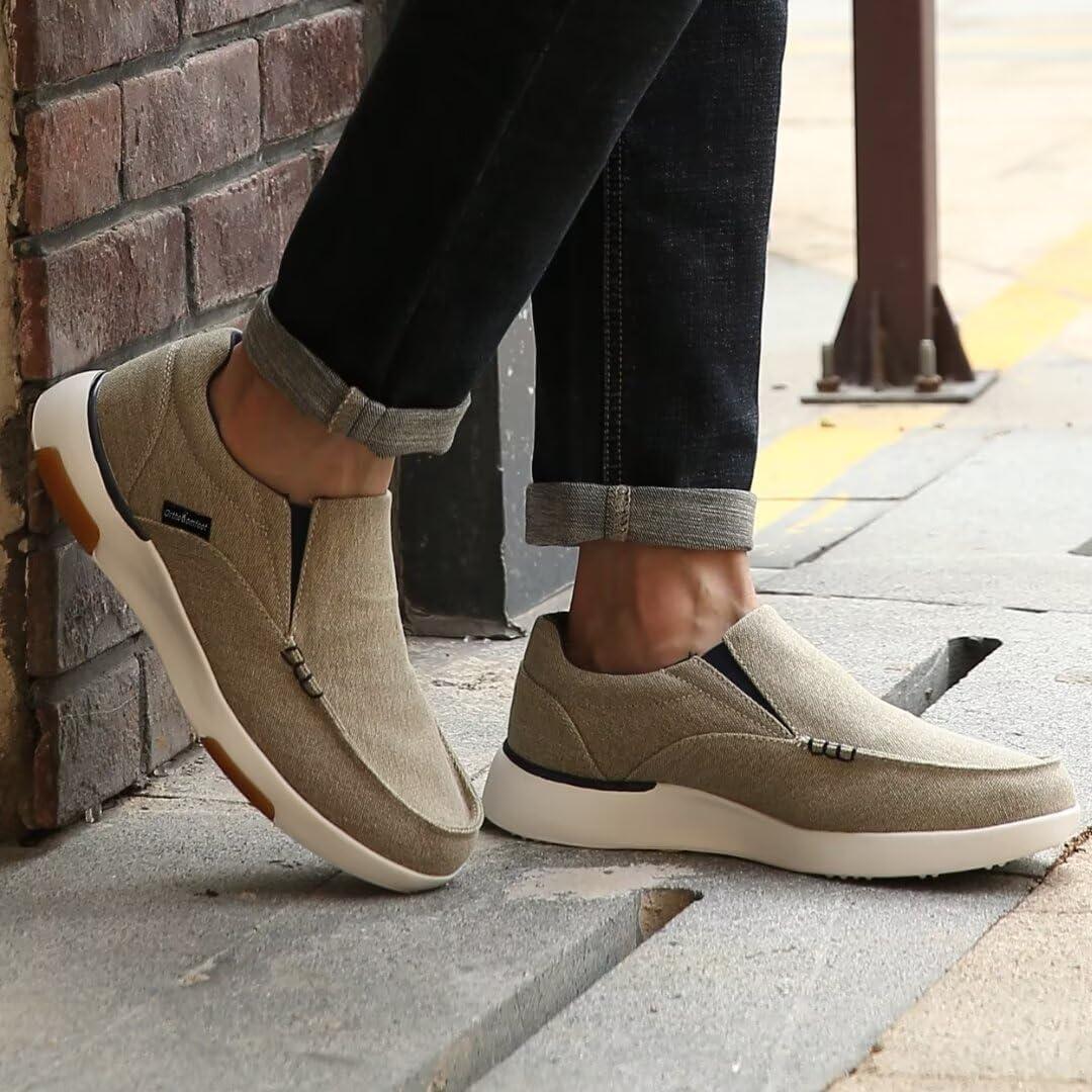 Zapatos Ortopédicos para Hombre OrthoComfoot Caqui Talla 8