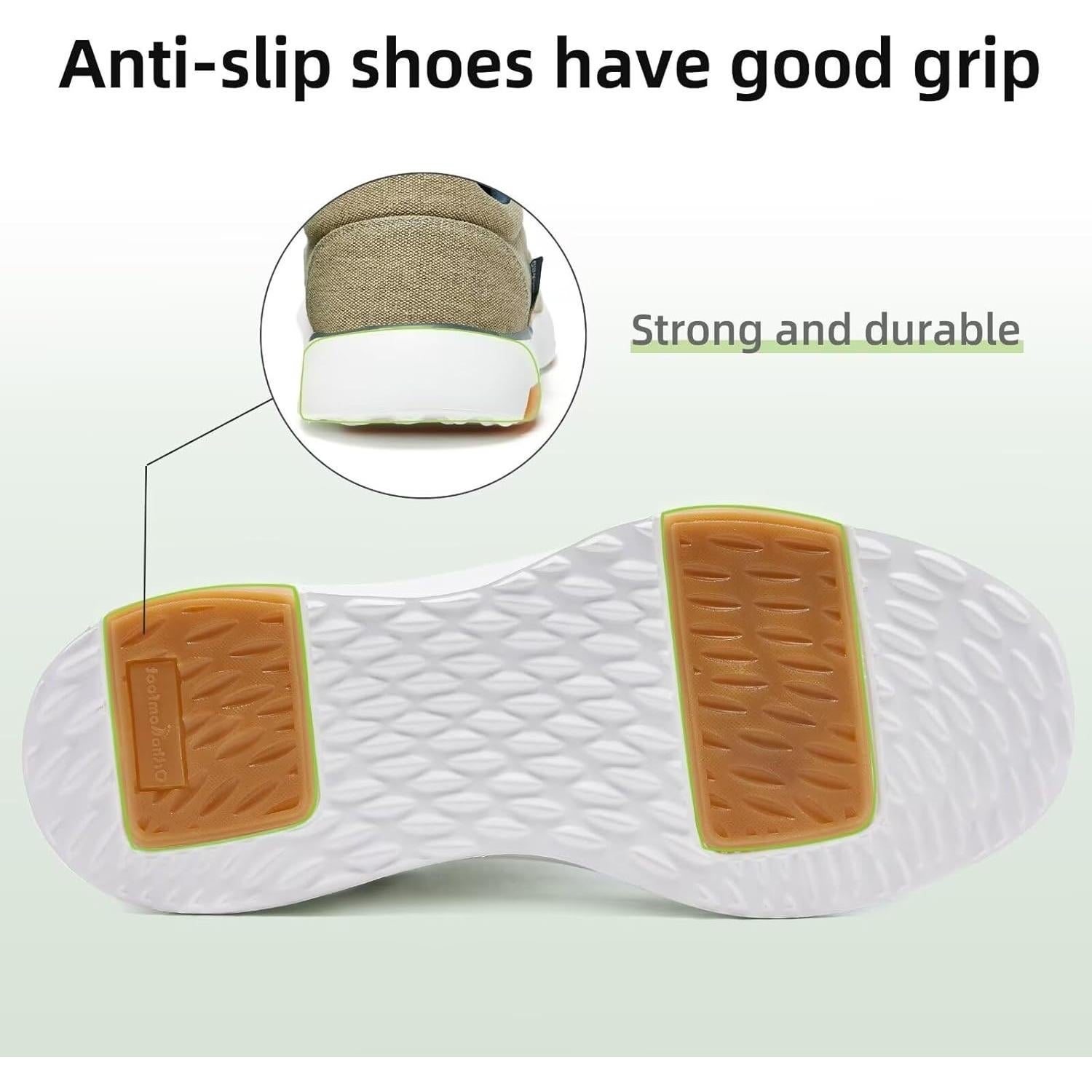 Zapatos Ortopédicos para Hombre OrthoComfoot Caqui Talla 8