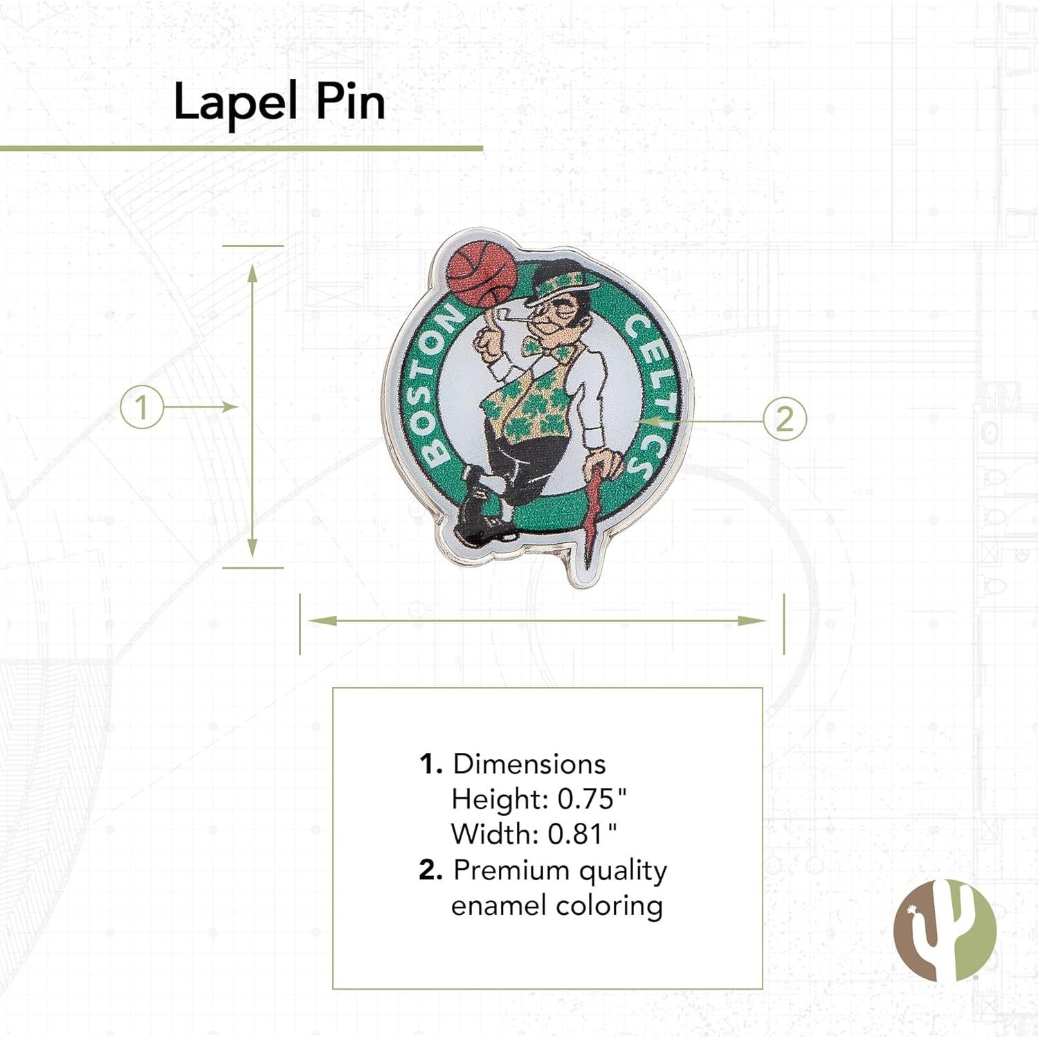 Pin de Solapa NBA Boston Celtics - Cactus del Desierto
