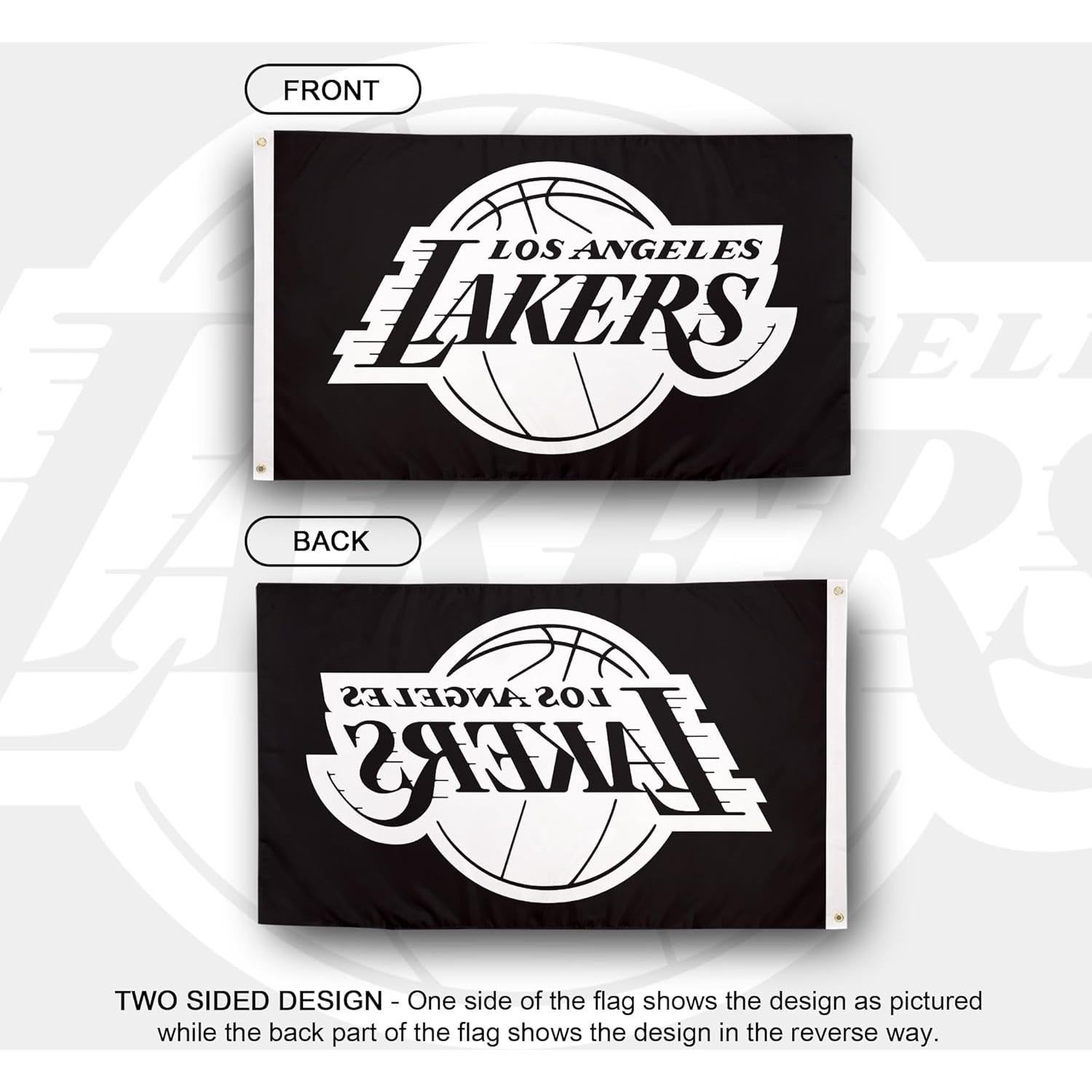 Bandera Los Angeles Lakers Desert Cactus 3x1.5m Poliester