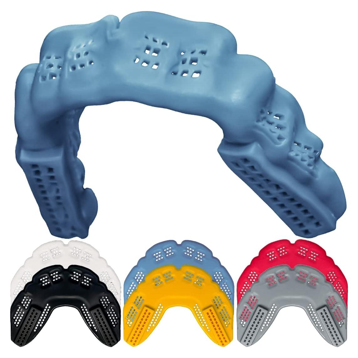 Protector Bucal Bulletproof Carbon Adulto 1.2mm Gris