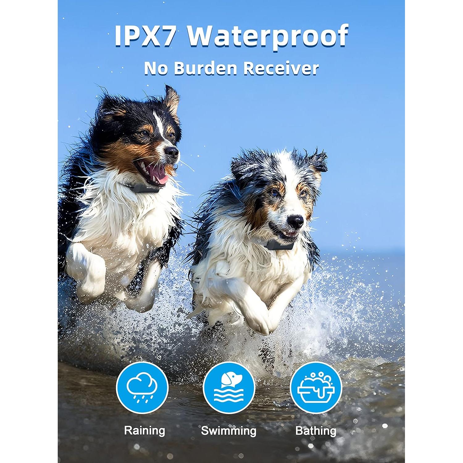 Collar de Entrenamiento Bousnic para Perros con Control Remoto