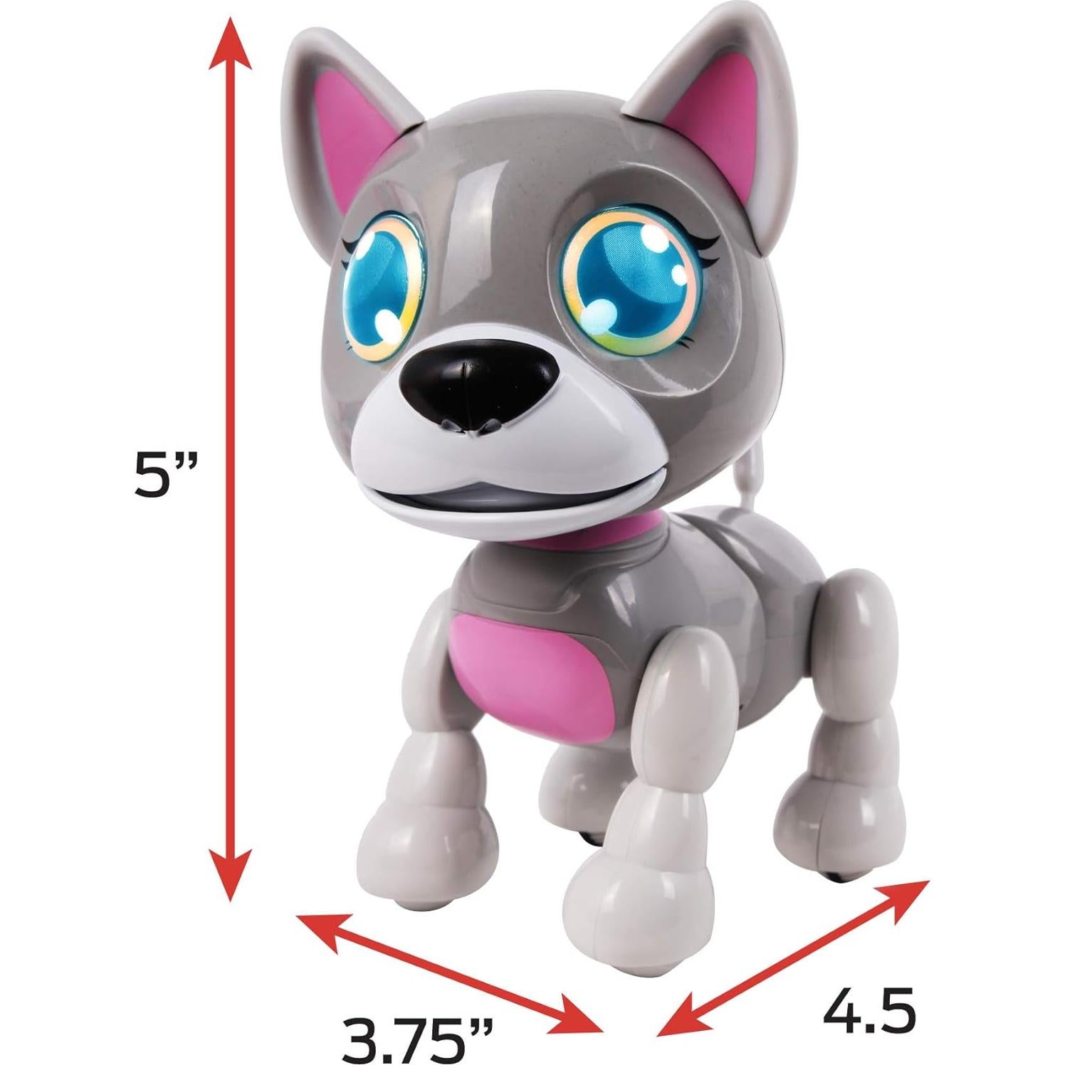 Robot Mascota Interactivo NKOK Cachorro Recargable 11.4cm