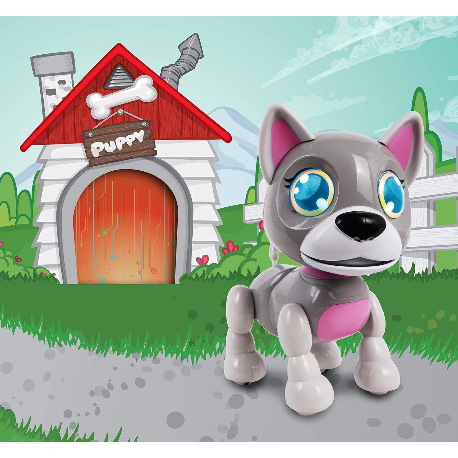 Robot Mascota Interactivo NKOK Cachorro Recargable 11.4cm