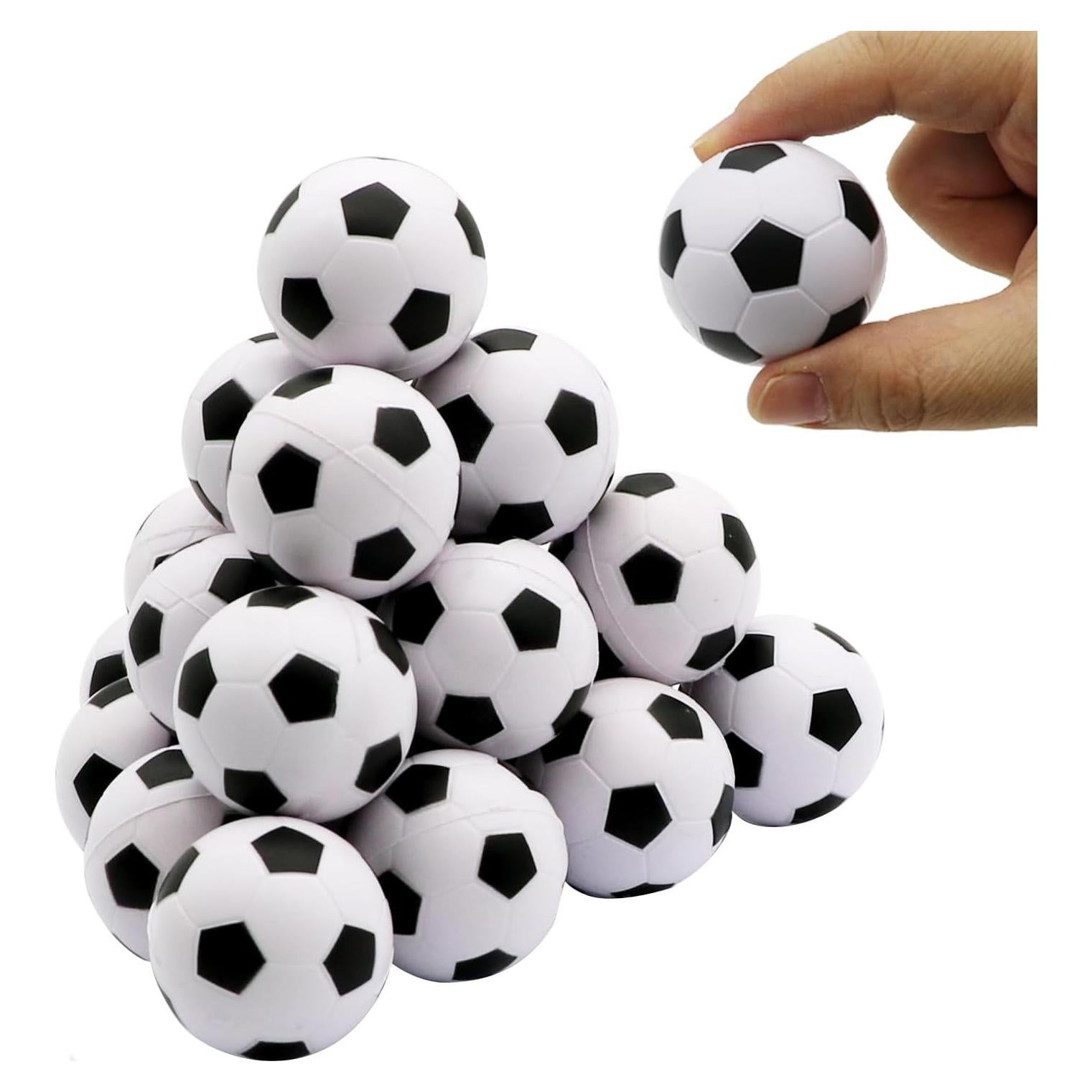Mini Pelotas de Estrés de Fútbol Urspasol 20 PCS 4,06 cm