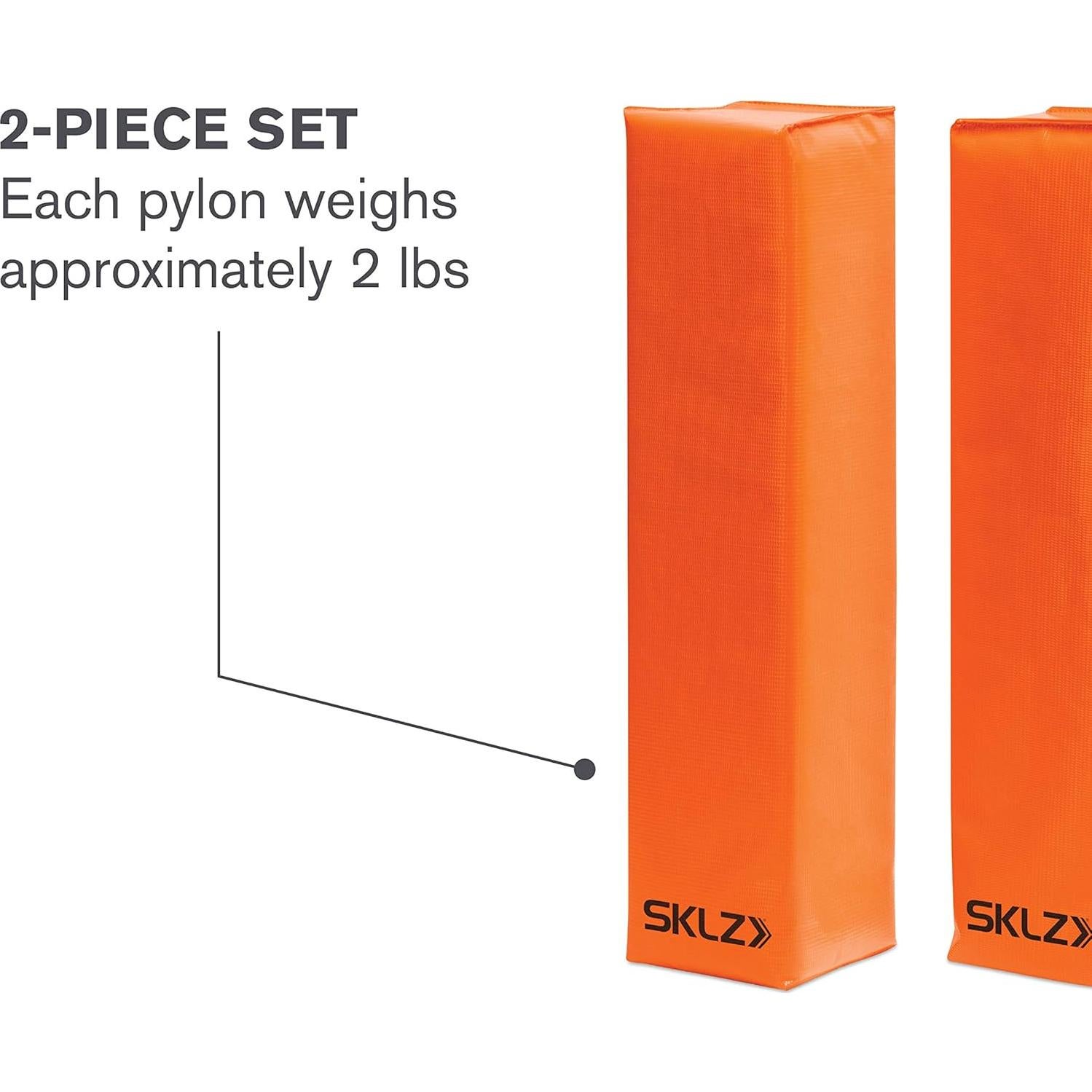 Conos de Zona de Gol SKLZ Naranja 45 cm x 10 cm