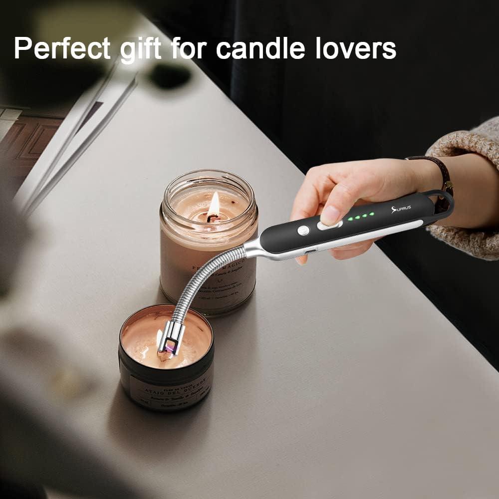 Encendedor Eléctrico Recargable SUPRUS Cuello Flexible 23.8cm