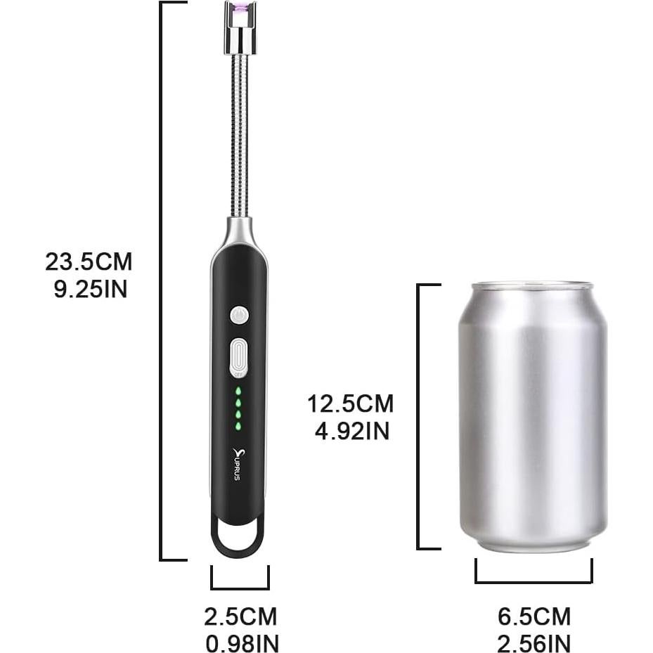 Encendedor Eléctrico Recargable SUPRUS Cuello Flexible 23.8cm