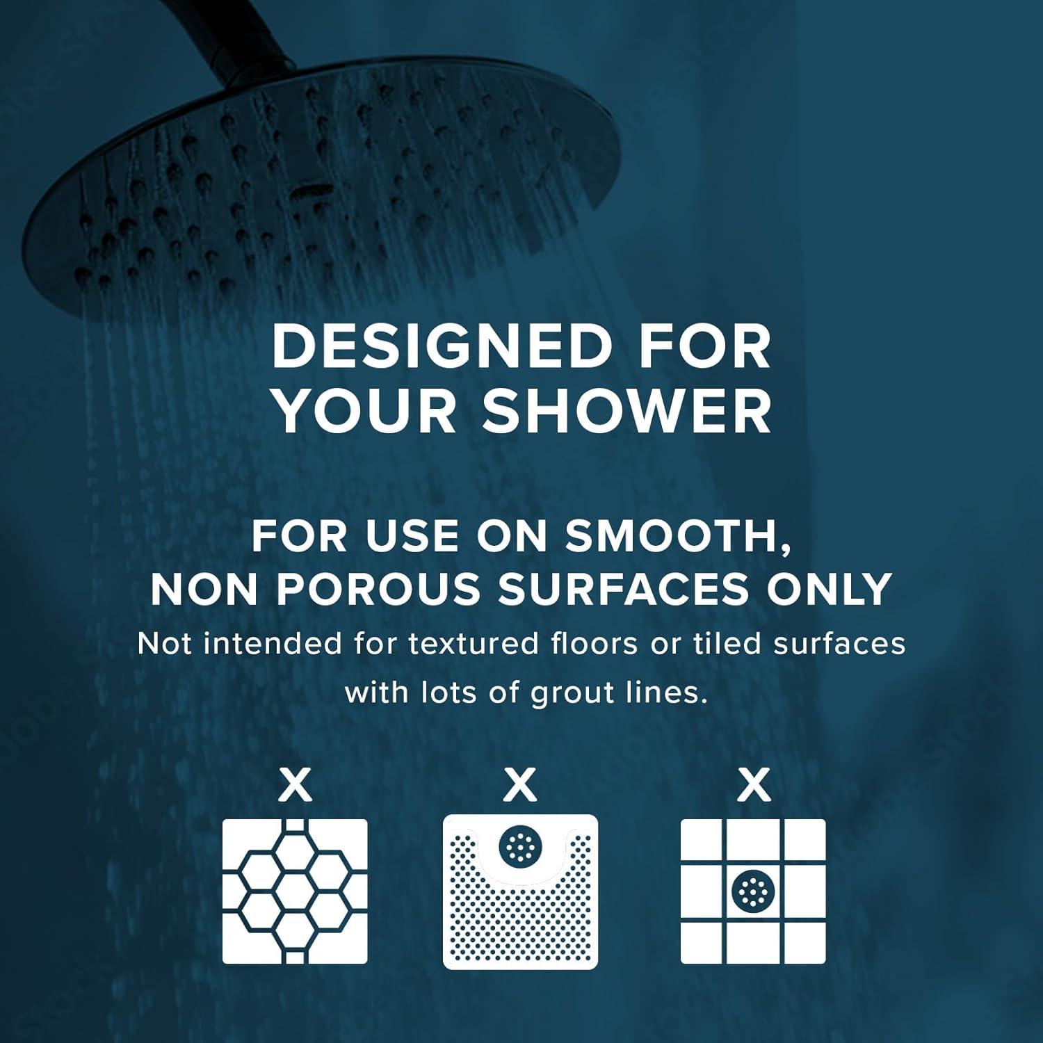 Tapete de Ducha Antideslizante SlipX Solutions 58 cm Vinilo