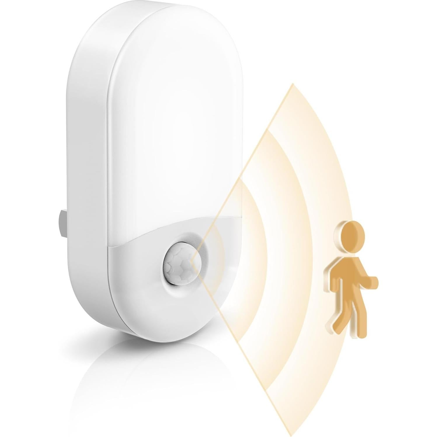 Luz Nocturna con Sensor de Movimiento LOHAS 2Pack 3000K