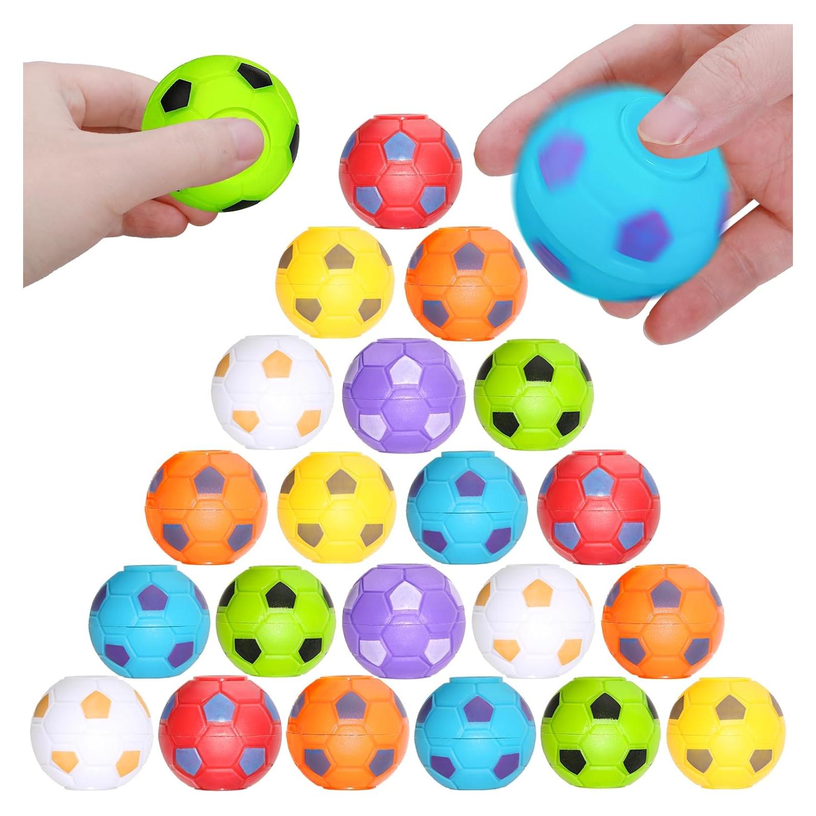Spinners de Fidget SCIONE 36 Pelotas de Fútbol Antiestrés
