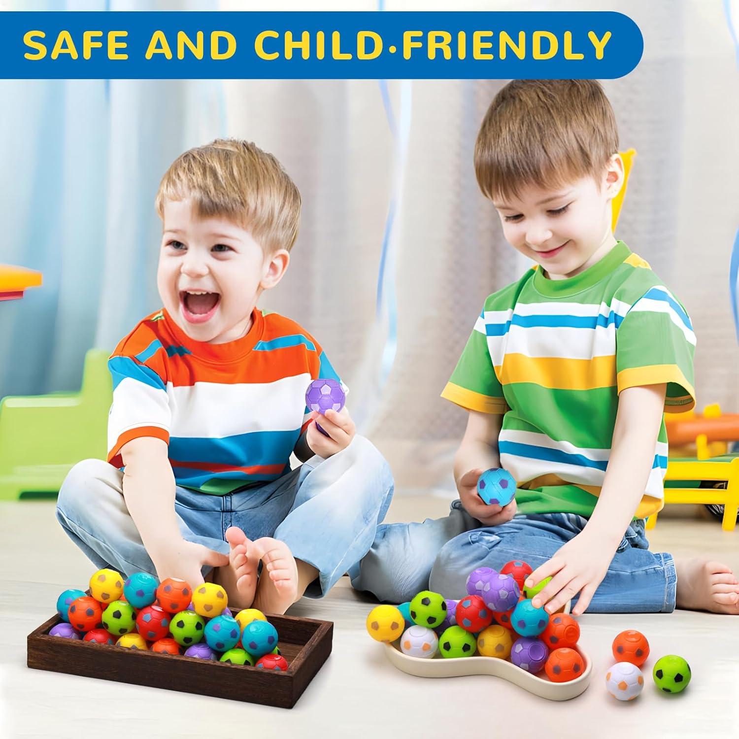 Spinners de Fidget SCIONE 36 Pelotas de Fútbol Antiestrés