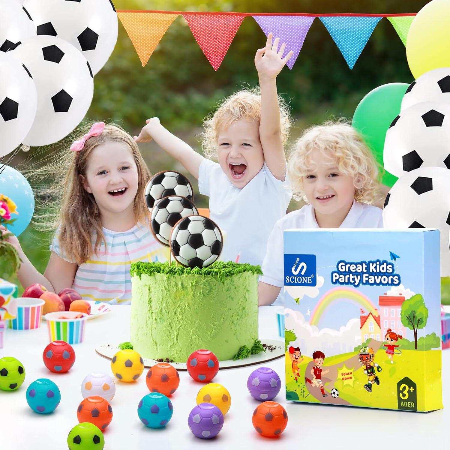 Spinners de Fidget SCIONE 36 Pelotas de Fútbol Antiestrés