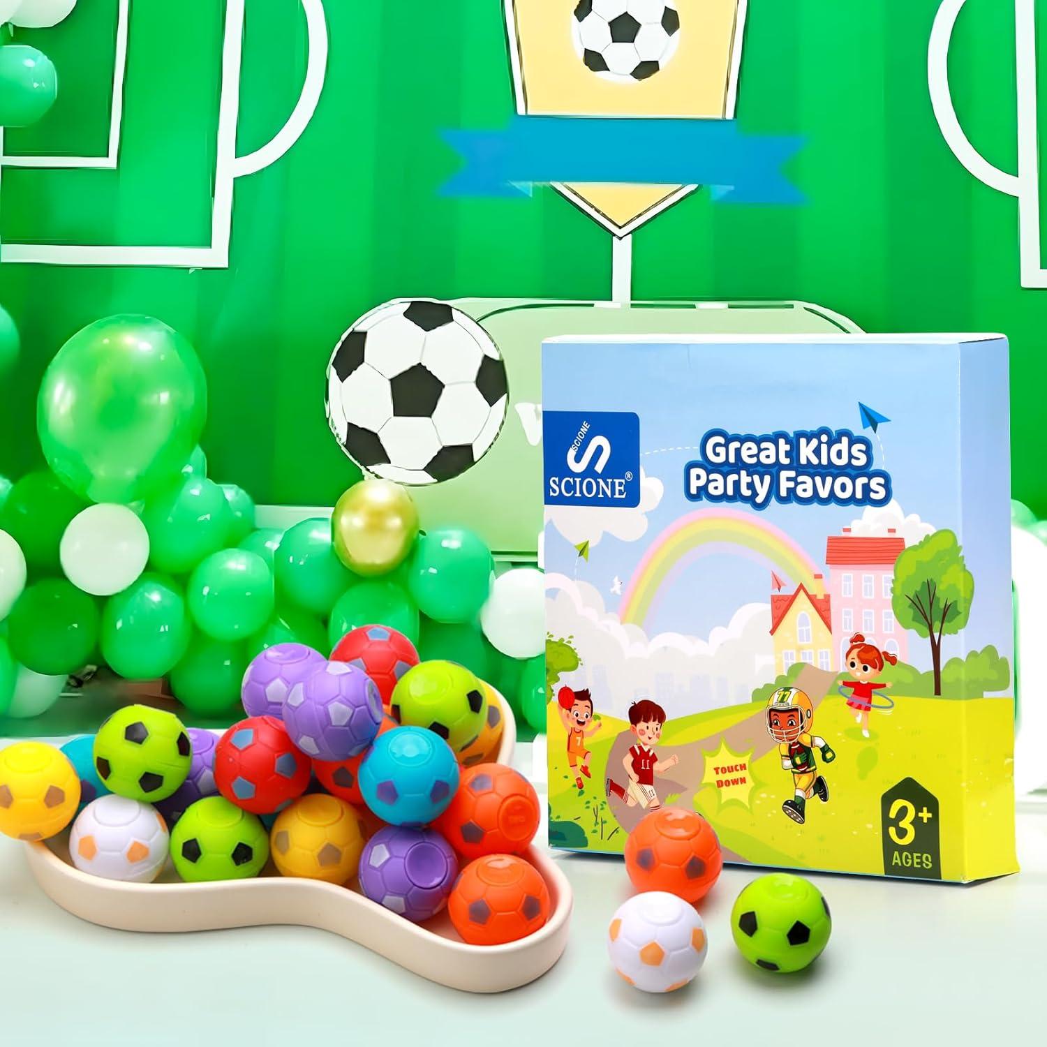 Spinners de Fidget SCIONE 36 Pelotas de Fútbol Antiestrés