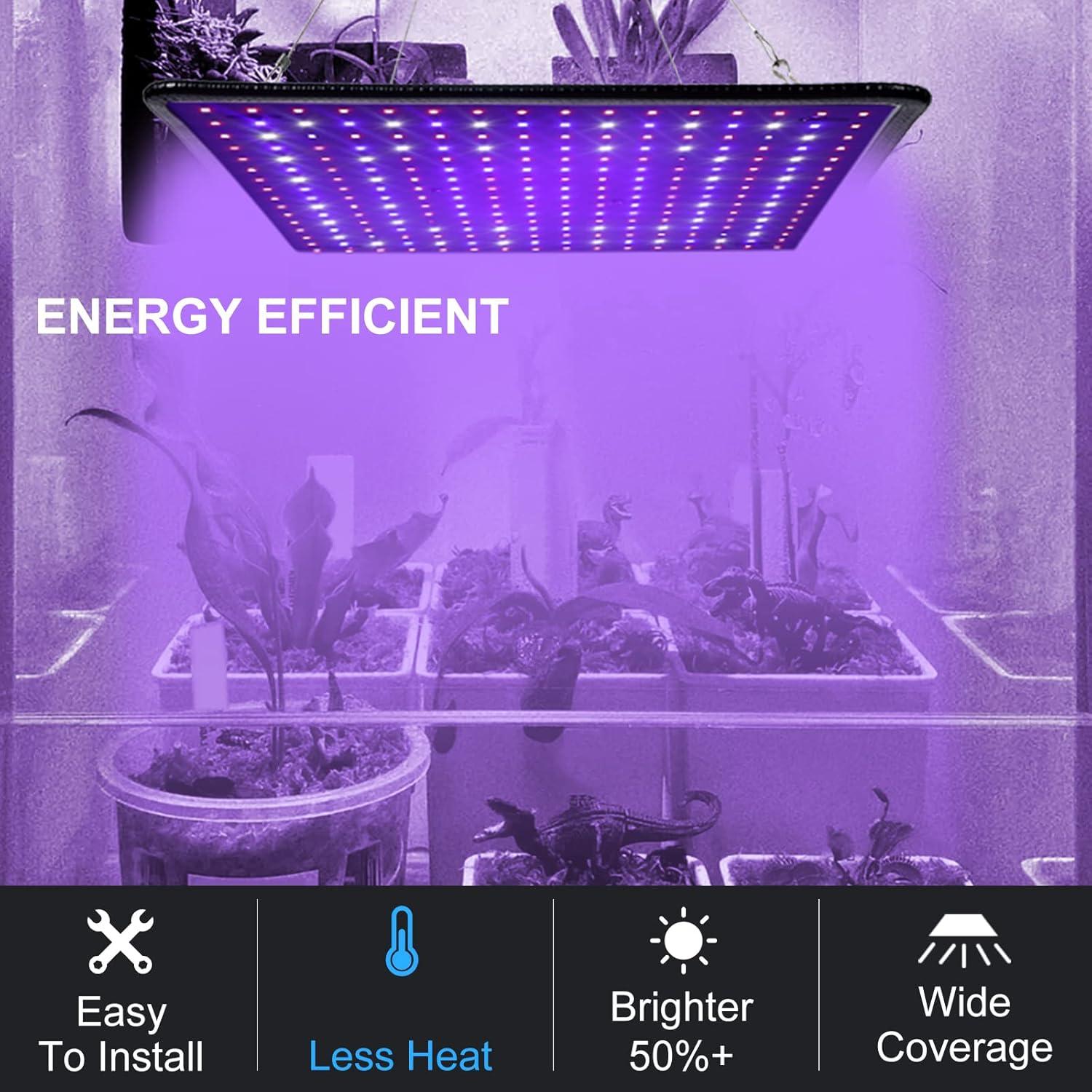 Luz de Cultivo LED 600W LUYIMIN Espectro Completo para Plantas