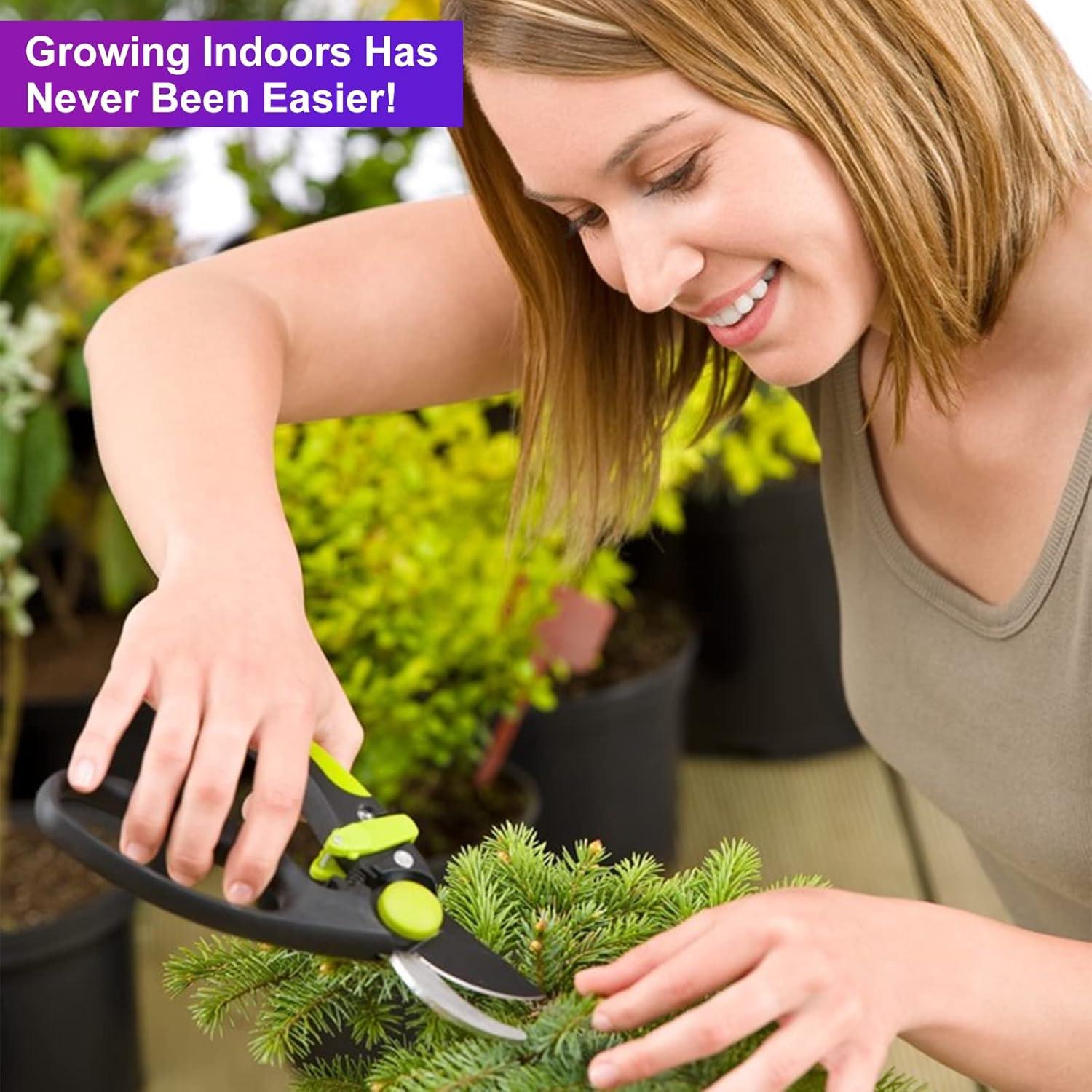 Luz de Cultivo LED 600W LUYIMIN Espectro Completo para Plantas