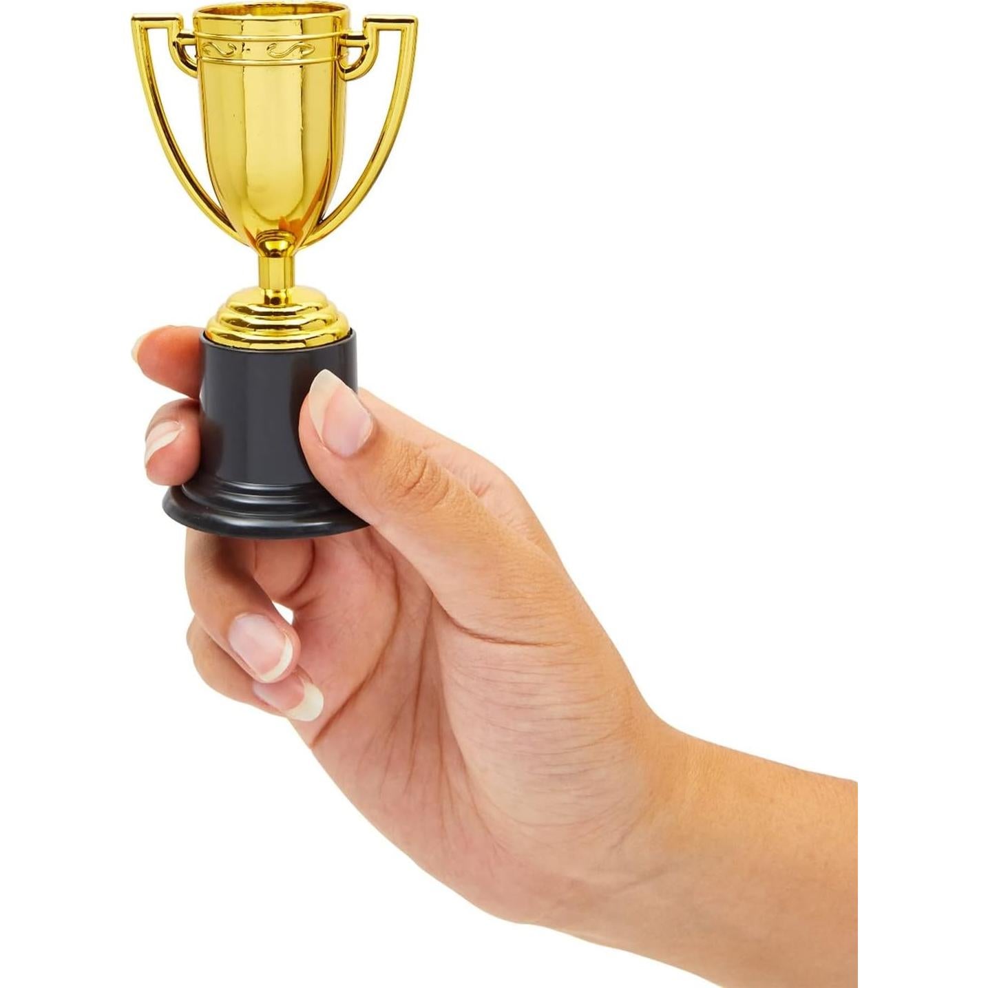 Mini Trofeos Juvale 24 Piezas Dorados para Eventos