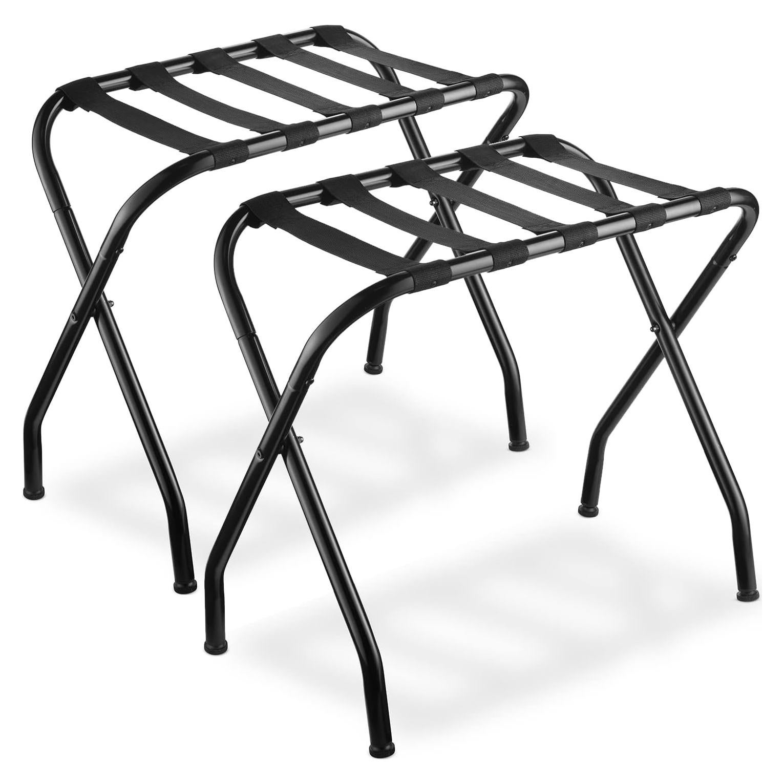 Soporte de Equipaje Plegable Bartnelli Acero Negro 45kg