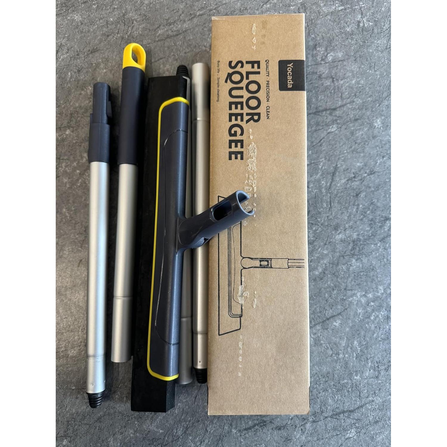 Escoba de Goma Yocada 129.54 cm Ajustable para Piso