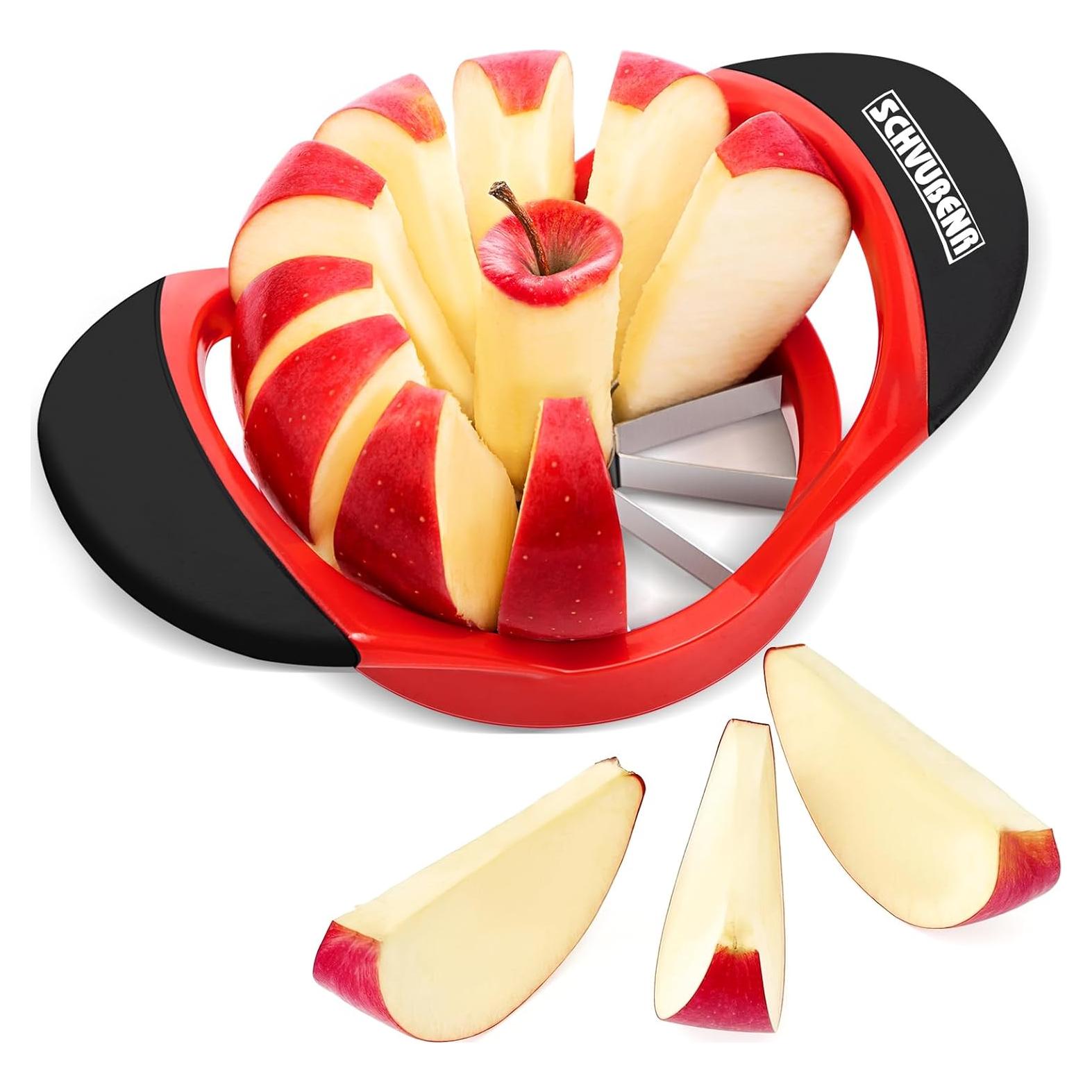 Cortador de Manzanas SCHVUBENR 12 Cuchillas Acero Inoxidable