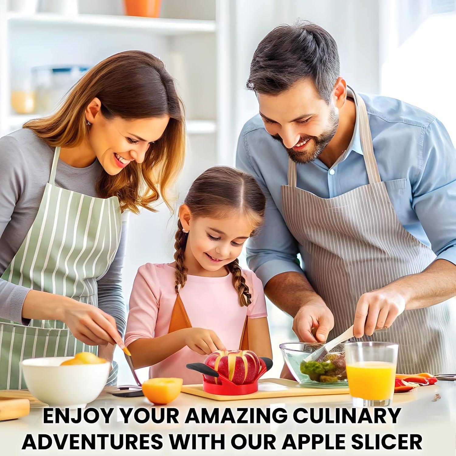 Cortador de Manzanas SCHVUBENR 12 Cuchillas Acero Inoxidable