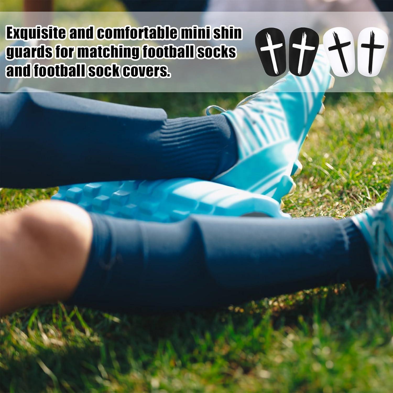 Espinilleras de Fútbol NQEUEPN 8x5 cm Protección Mini