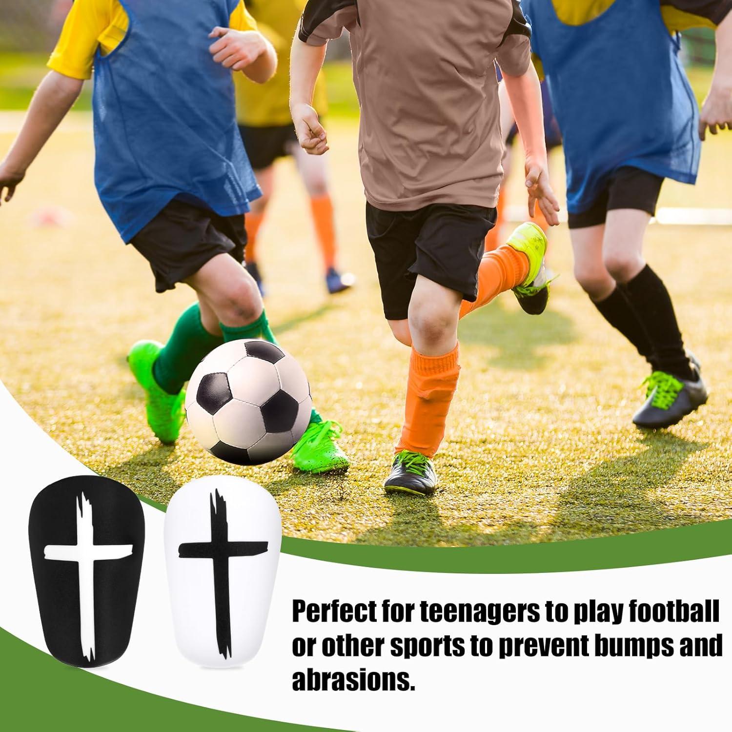 Espinilleras de Fútbol NQEUEPN 8x5 cm Protección Mini