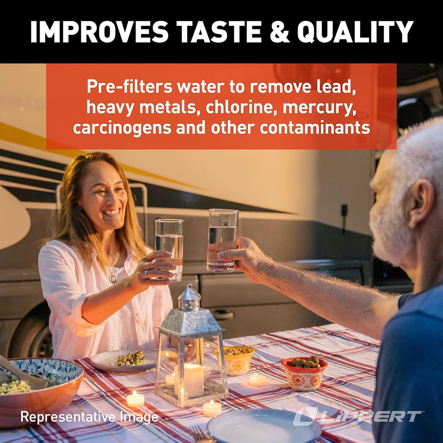 Purificador de Agua Acuva Wanderer 2.0 para RVs y Barcos