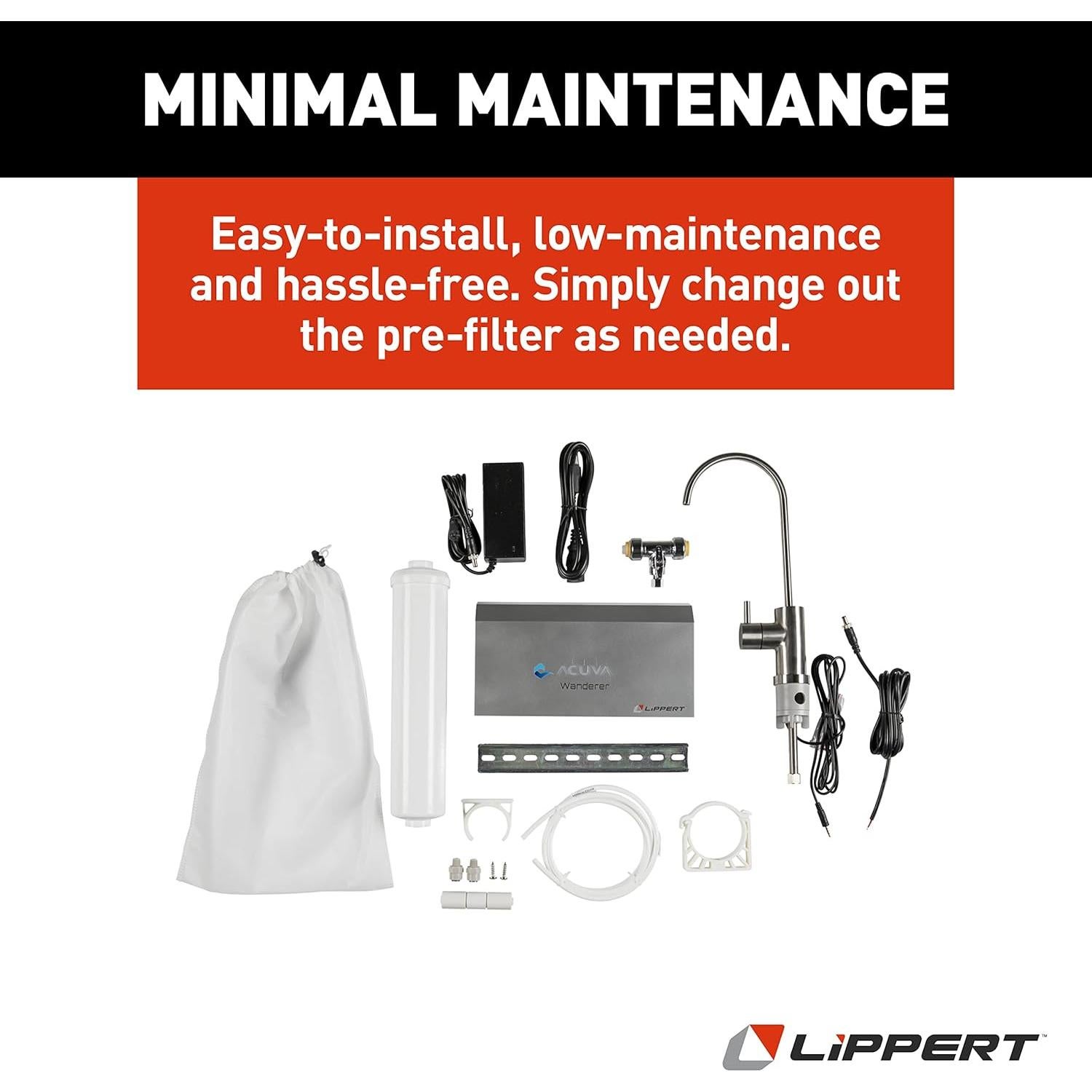 Purificador de Agua Acuva Wanderer 2.0 para RVs y Barcos