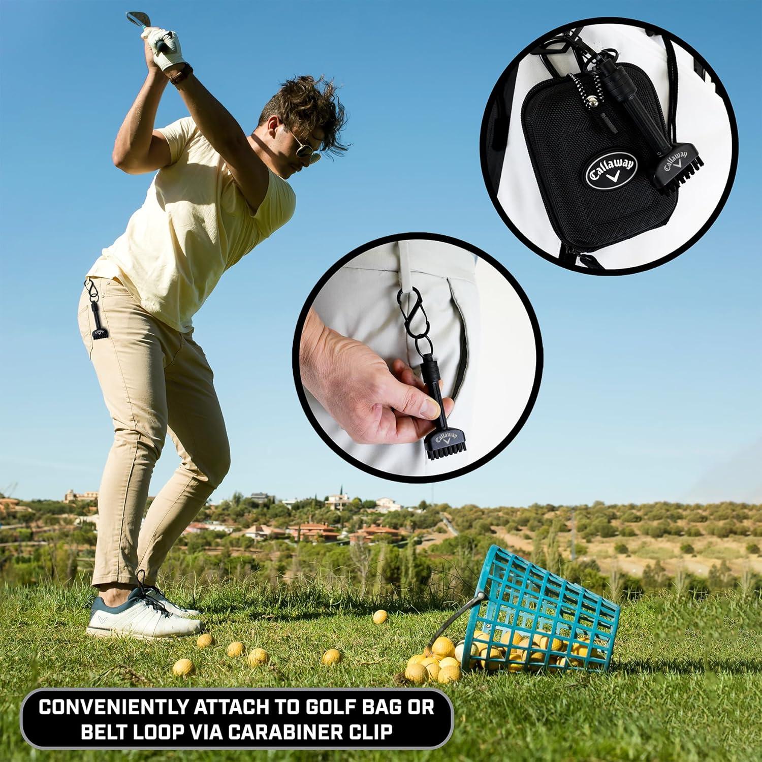 Cepillo de Golf Callaway Mini-Mag - Limpiador Compacto