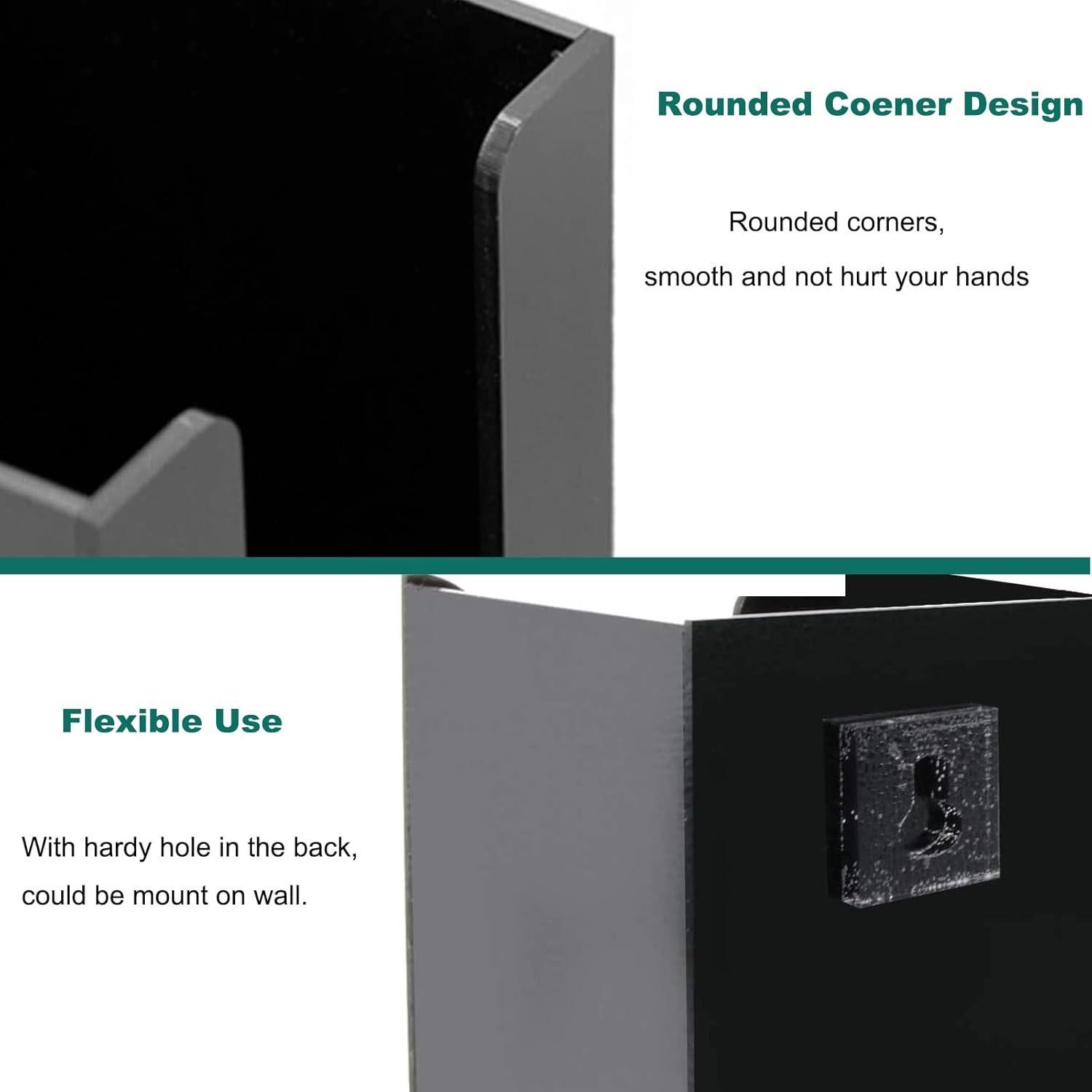 Dispensador de Tazas de Papel Tirifer, Organizador Acrílico 24x11x10.5cm