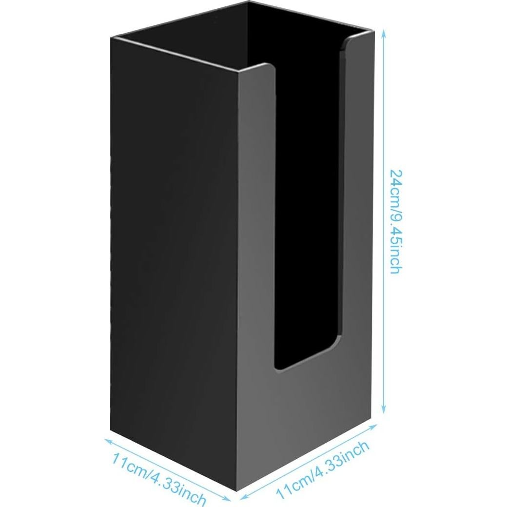 Dispensador de Tazas de Papel Tirifer, Organizador Acrílico 24x11x10.5cm