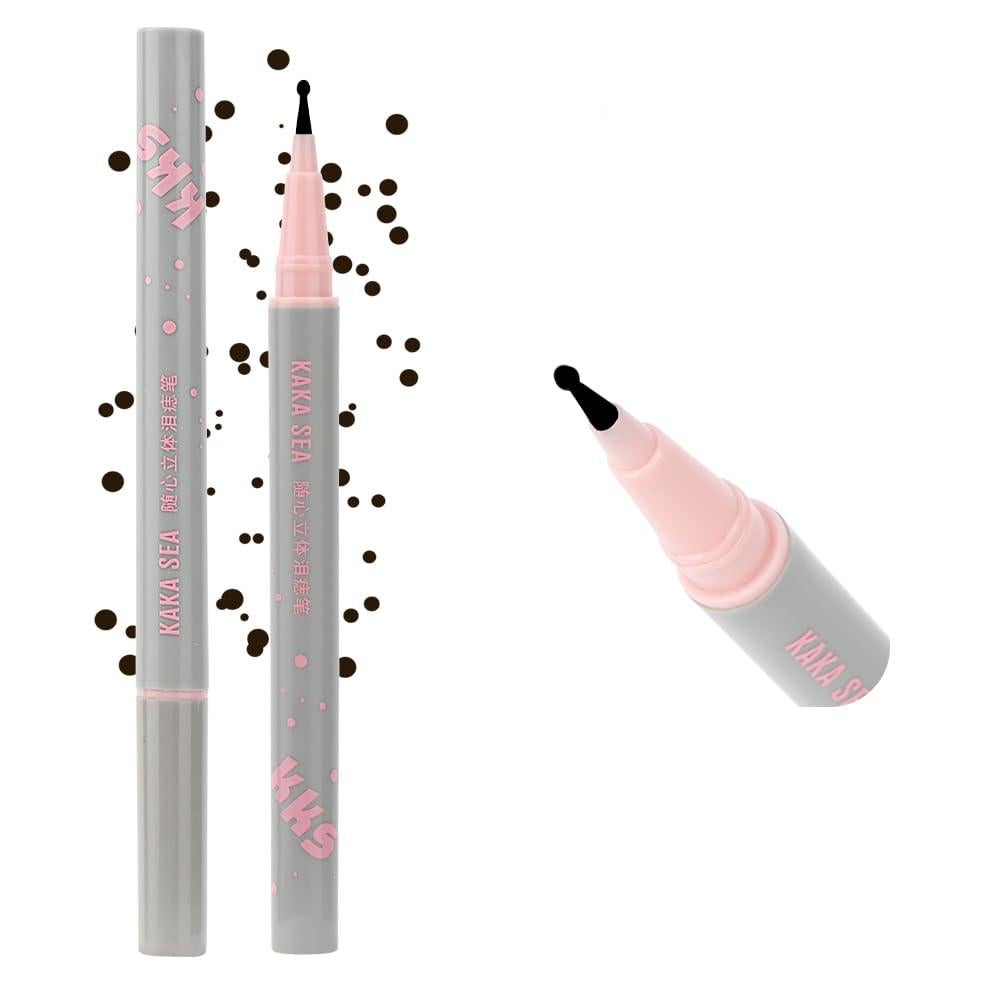 Lápiz de Pecas Nevus Lacrimal WALLFID - Impermeable Negro