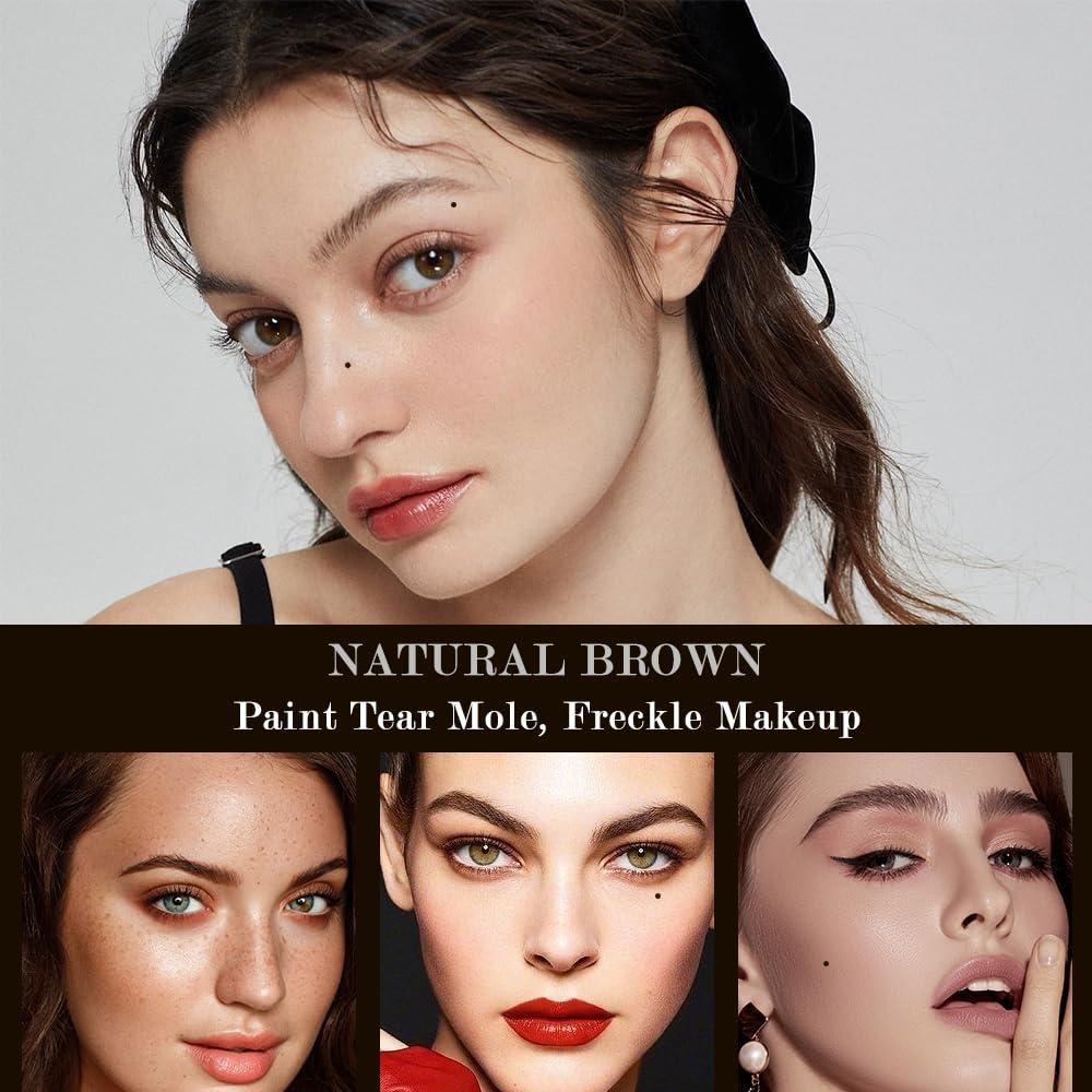 Lápiz de Pecas Nevus Lacrimal WALLFID - Impermeable Negro