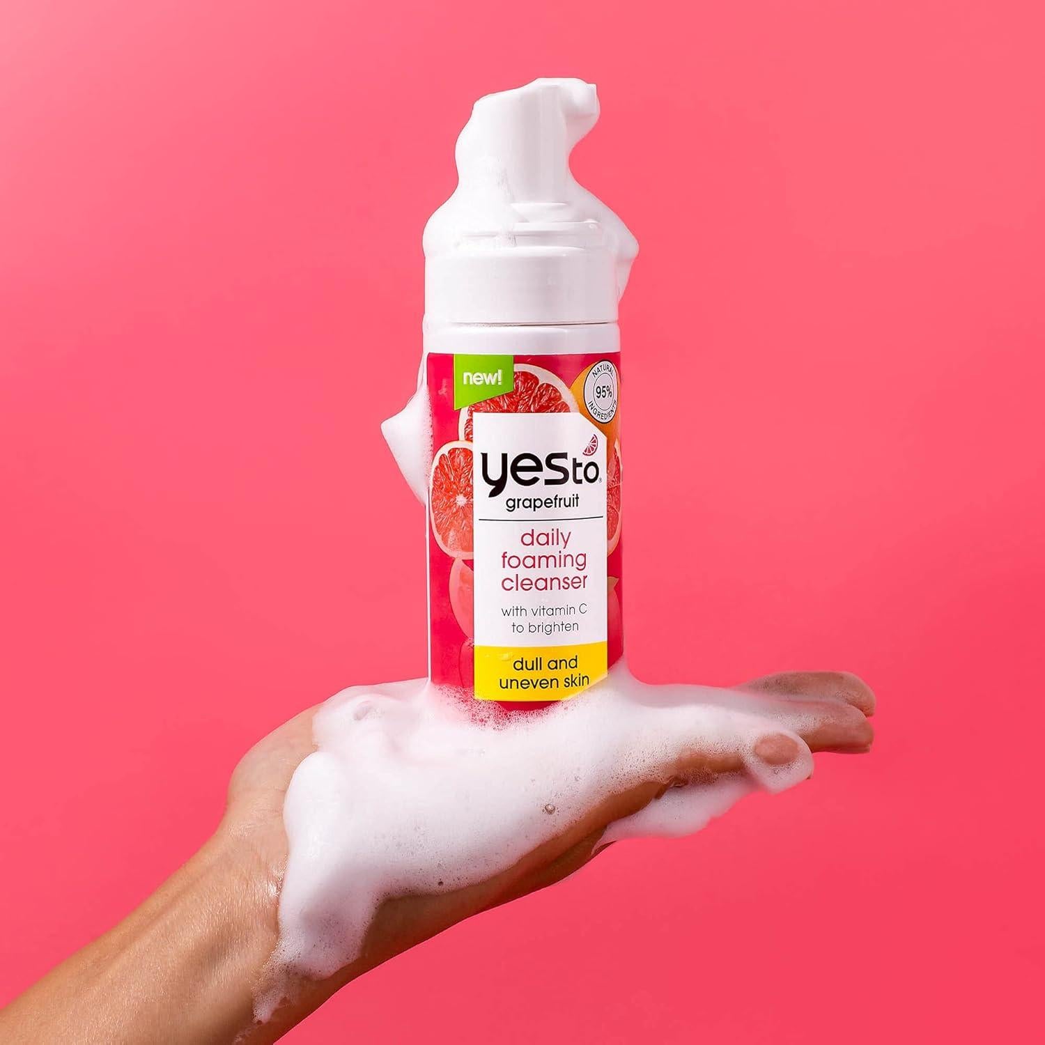 Limpiador Facial Espumoso Sí A Pomelo 148 ml - Vegano y Natural