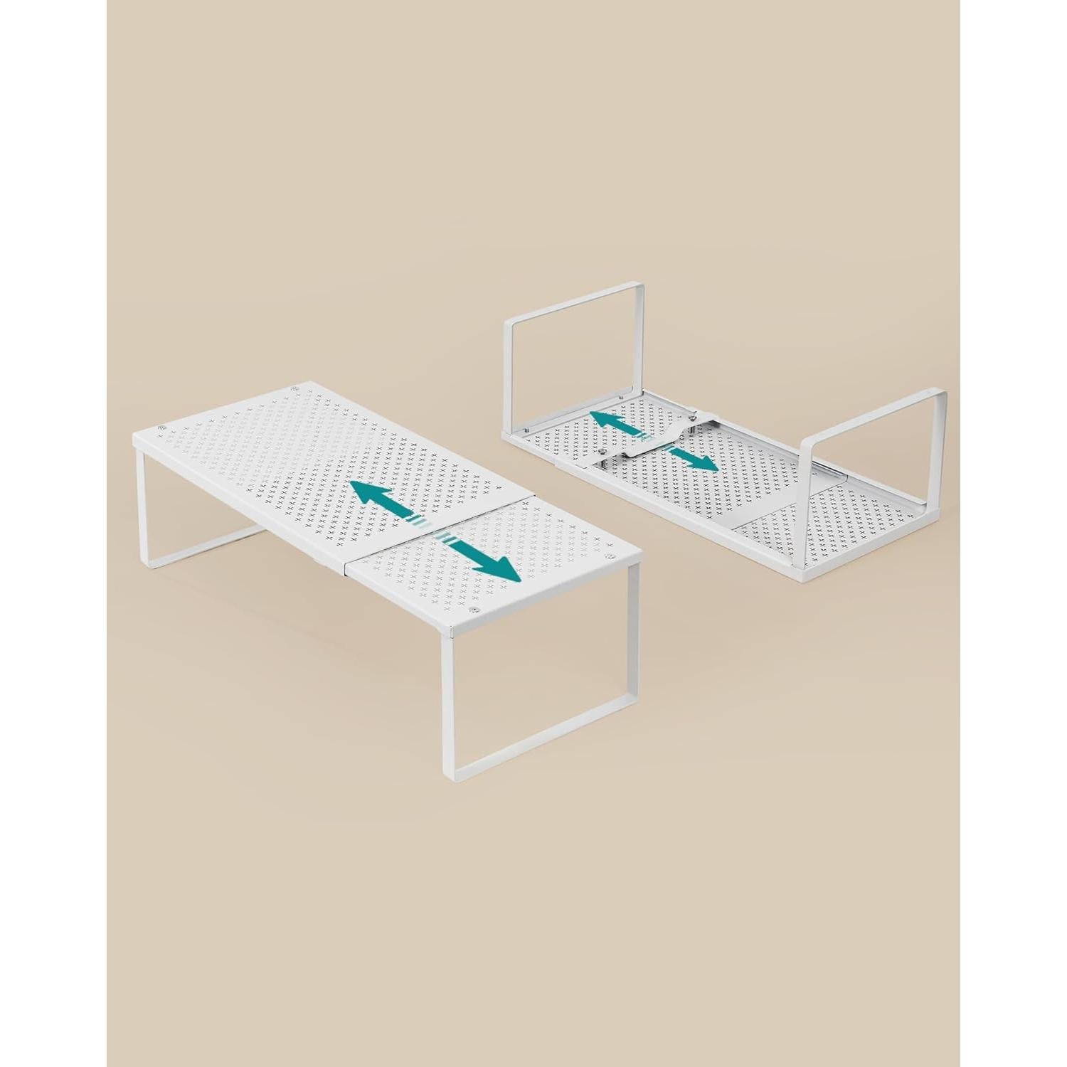 Estante Expandible de Cocina SONGMICS Blanco Mate 60 cm