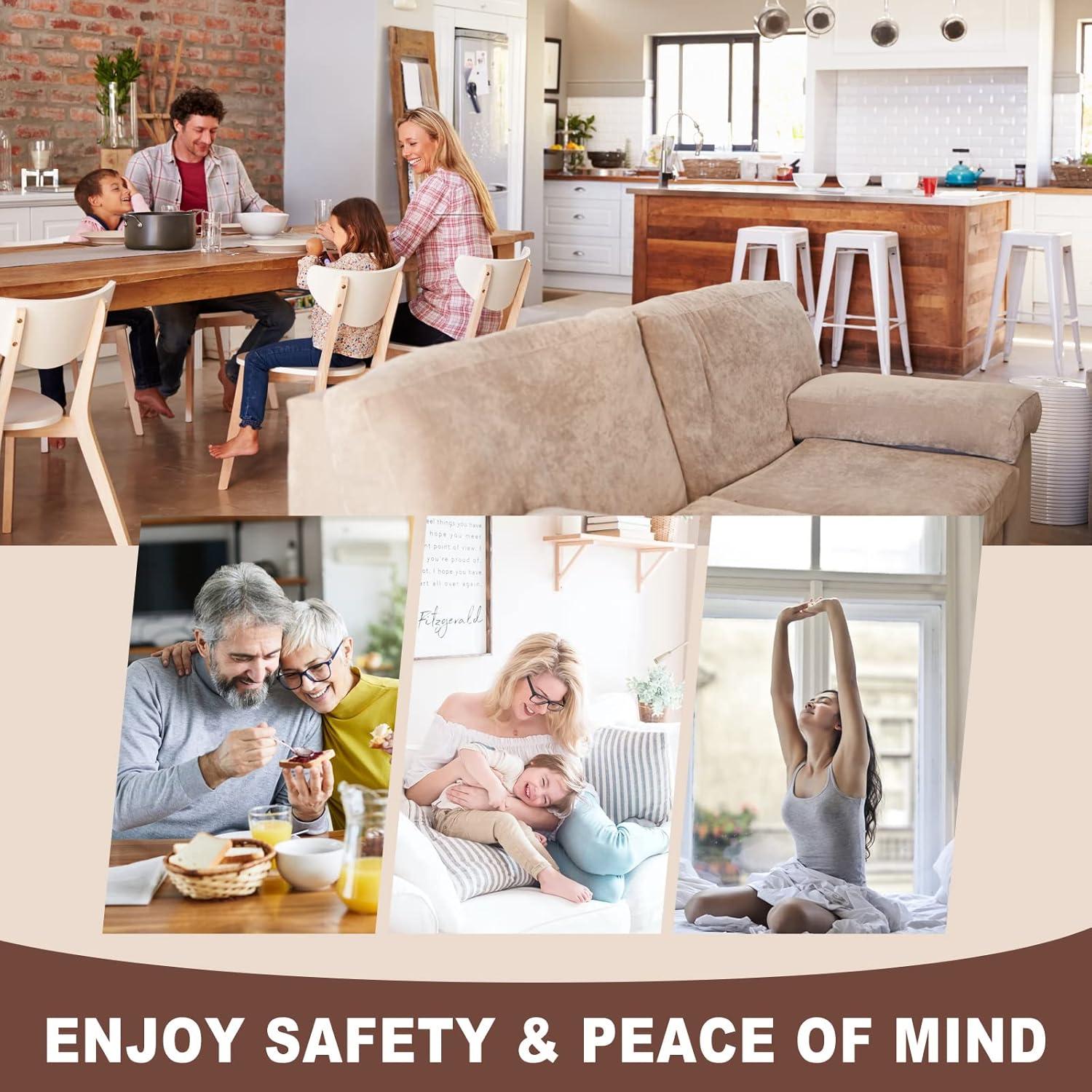 Cerradura de Seguridad CZU Mejorada para Puertas Interiores - Paquete de 2