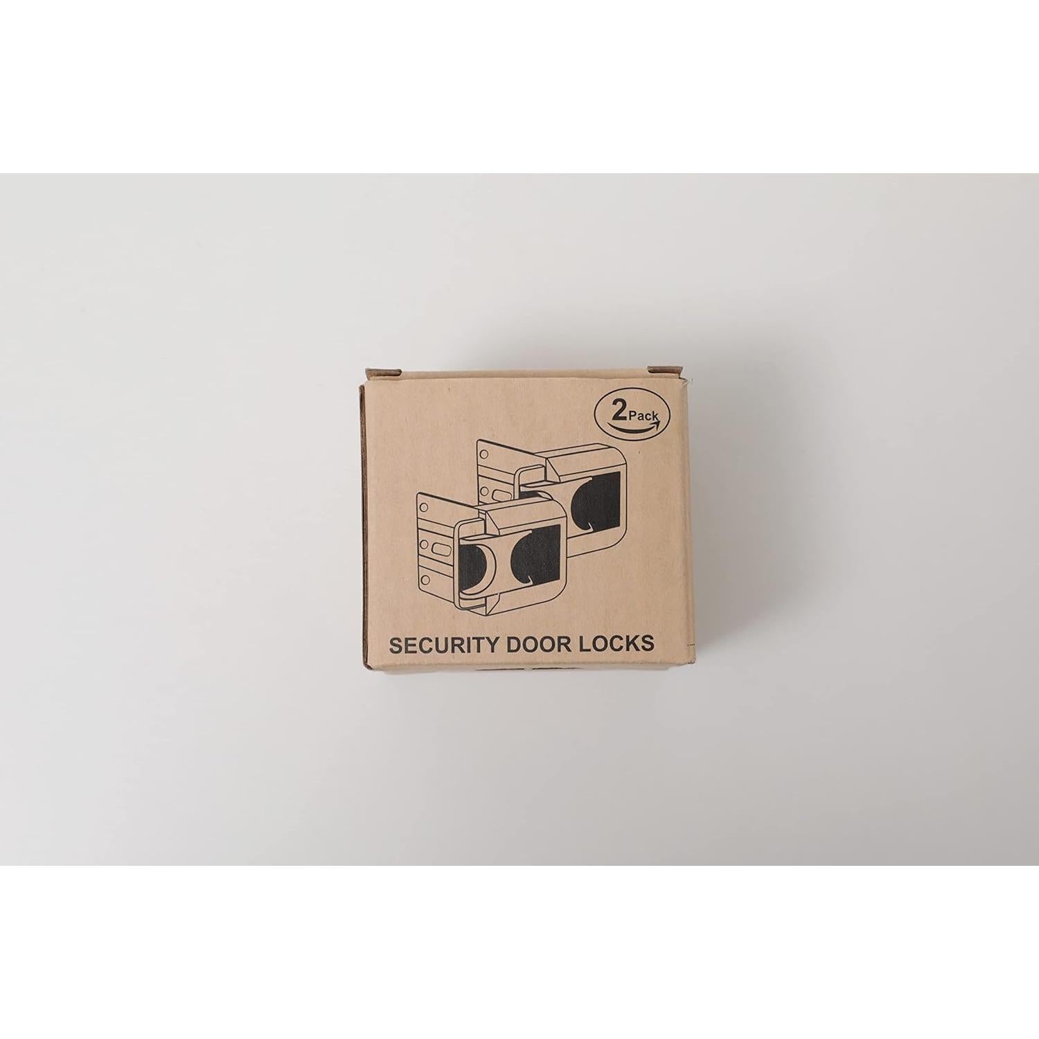 Cerradura de Seguridad CZU Mejorada para Puertas Interiores - Paquete de 2