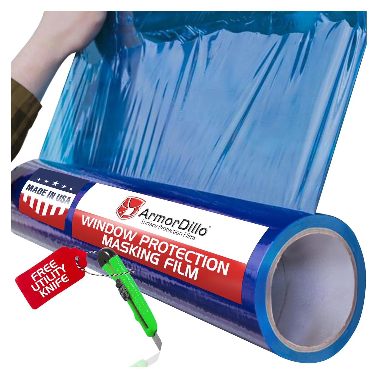 Film de Protección de Ventanas ArmorDillo 15.24 cm x 60.96 m Azul